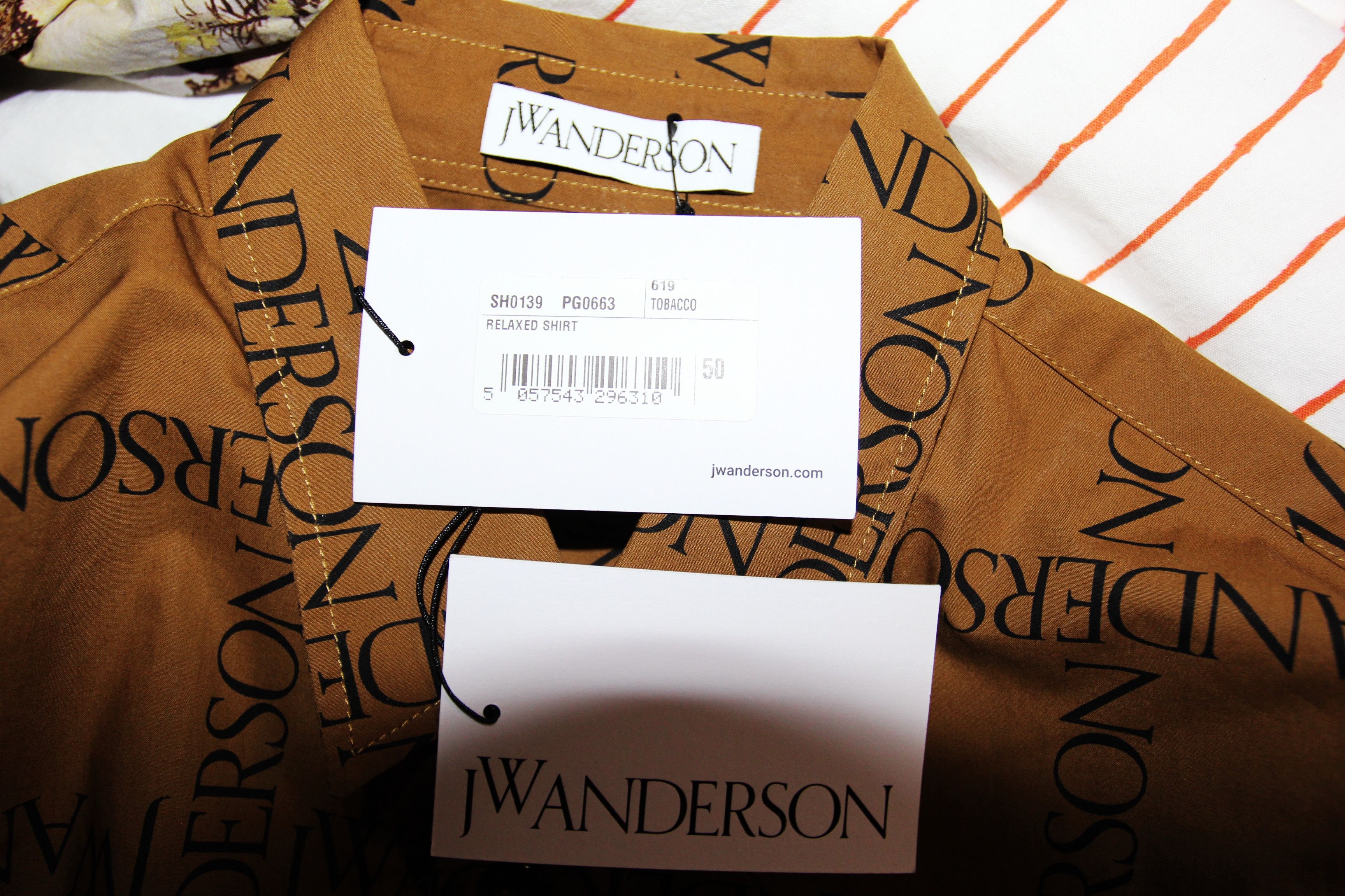 JW Anderson BNWT AW21 J.W.ANDERSON RELAXED SHIRT 50 Size US M / EU 48-50 / 2 - 8 Thumbnail