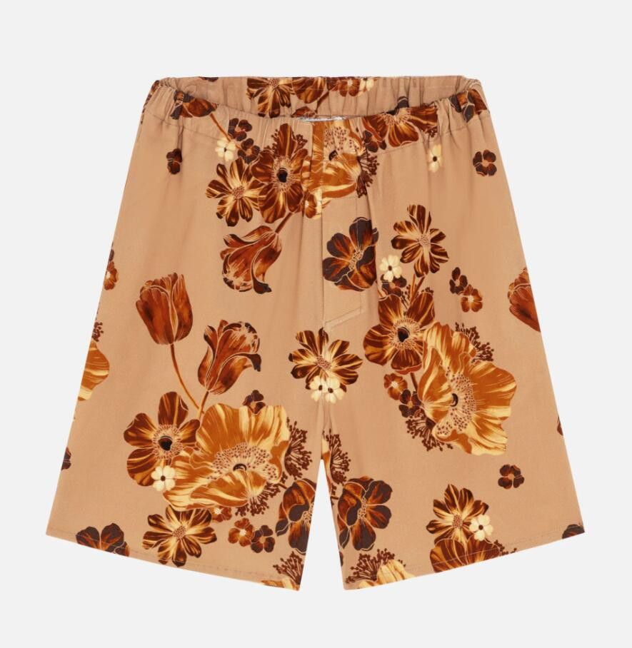 AMI BNWT SS21 AMI FLOWER PRINTED BERMUDA SHORTS L Size US 34 / EU 50 - 12 Thumbnail