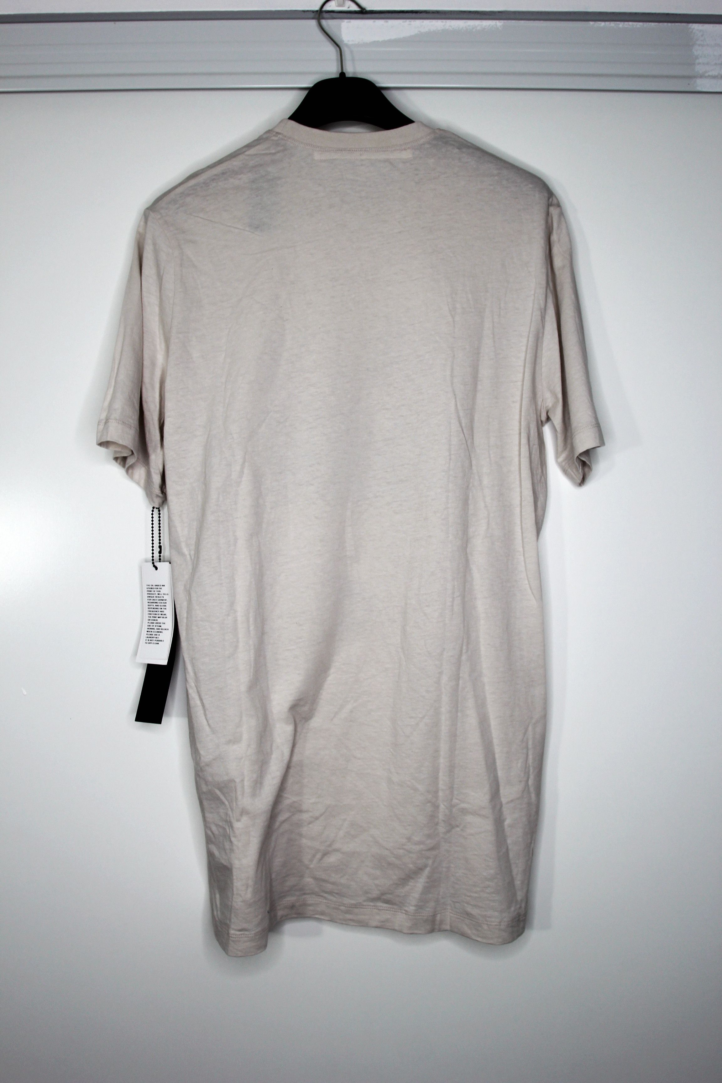 BNWT SS20 JULIUS AFANGAR GRAPHIC IVORY TSHIRT 2