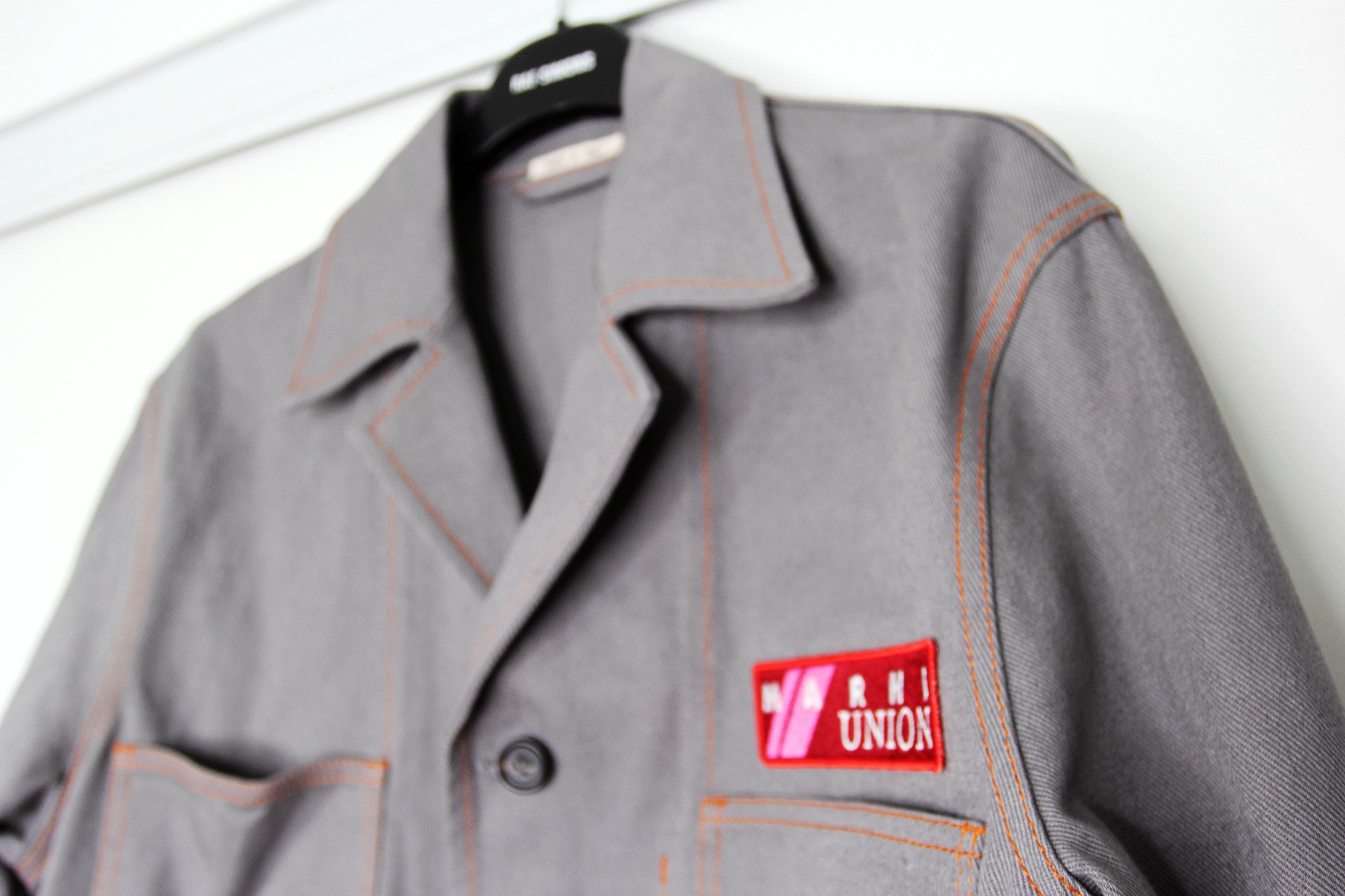 Marni × Union LA SS19 MARNI x UNION COTTON DRILL CHORE COAT JACKET Size US S / EU 44-46 / 1 - 3 Thumbnail