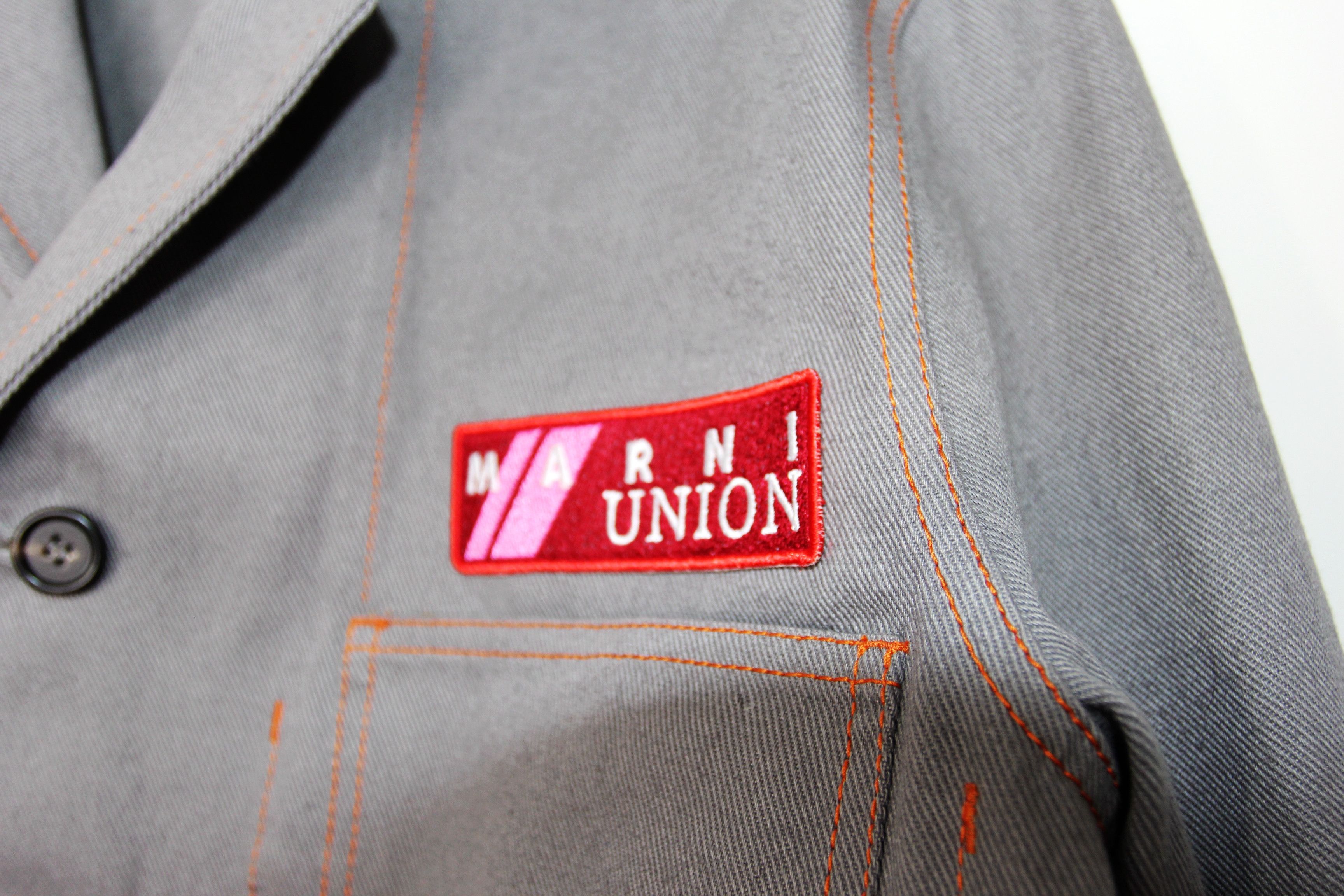 Marni × Union LA SS19 MARNI x UNION COTTON DRILL CHORE COAT JACKET Size US S / EU 44-46 / 1 - 6 Thumbnail