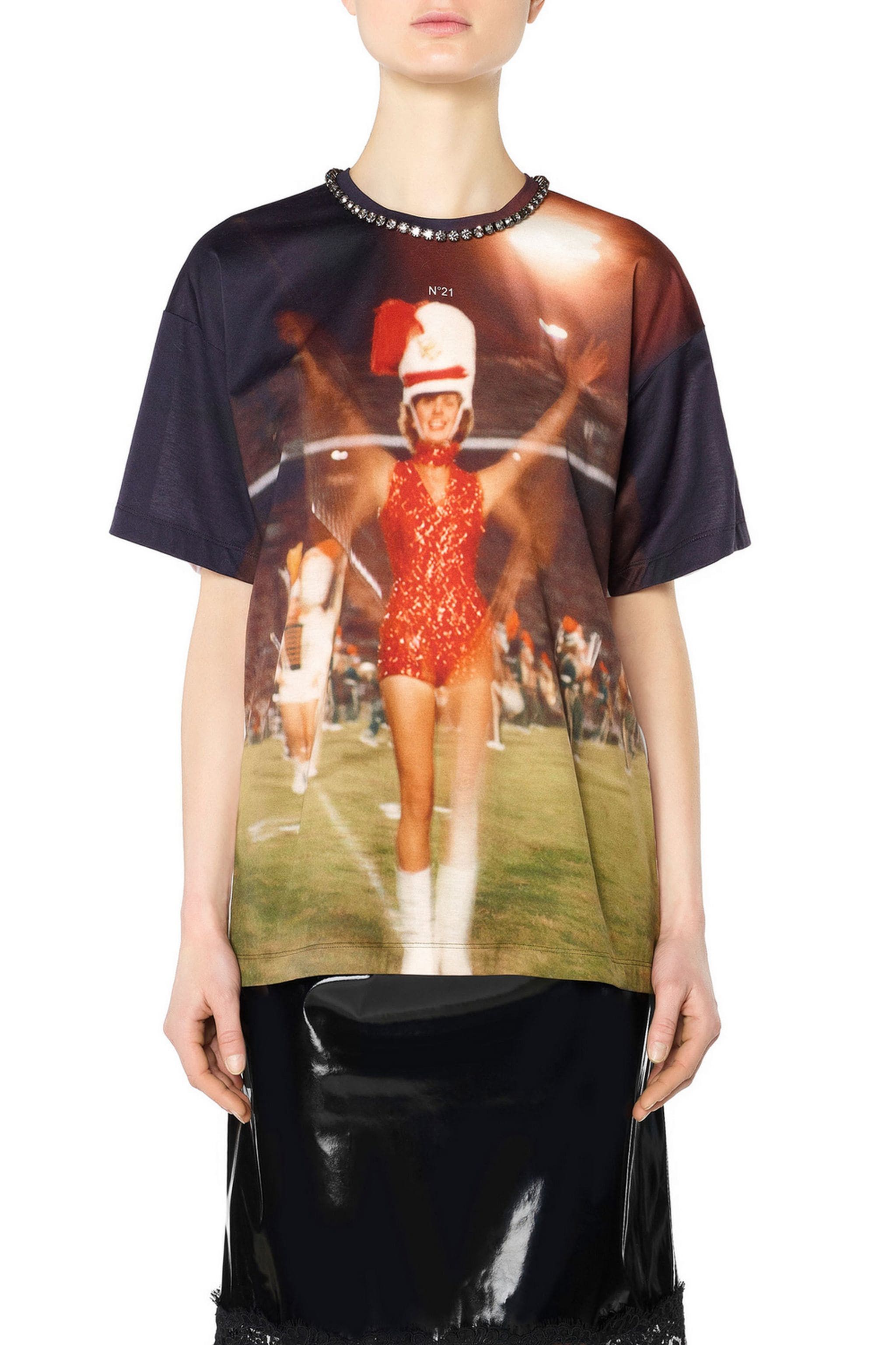 N21 BNWT AW18 N21 CHEERLEADER TSHIRT 44 Size US L / EU 52-54 / 3 - 1 Thumbnail