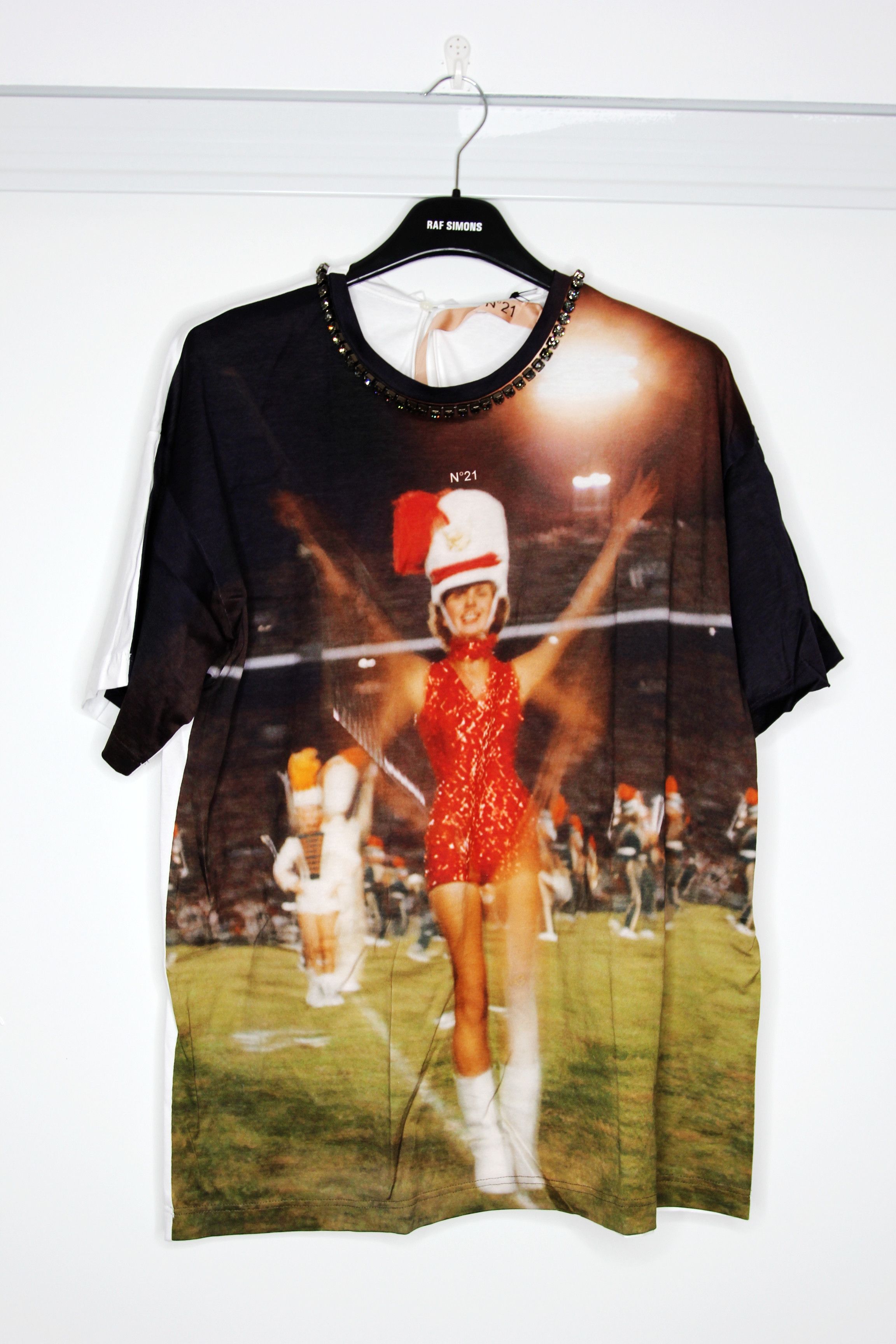 N21 BNWT AW18 N21 CHEERLEADER TSHIRT 44 Size US L / EU 52-54 / 3 - 2 Thumbnail