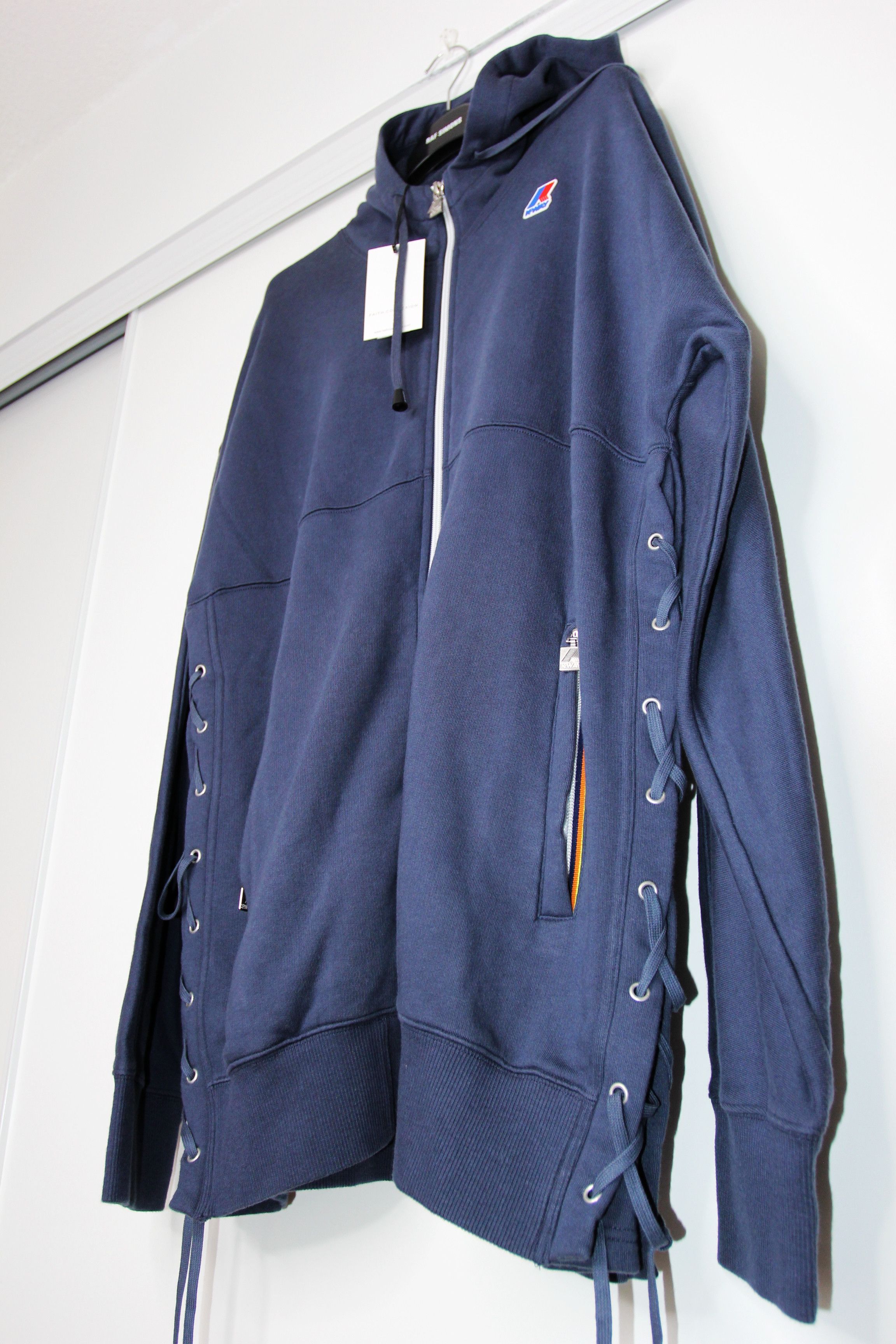 Faith Connexion BNWT SS18 FAITH CONNEXION x K-WAY LACED HOODIE S Size US S / EU 44-46 / 1 - 8 Thumbnail