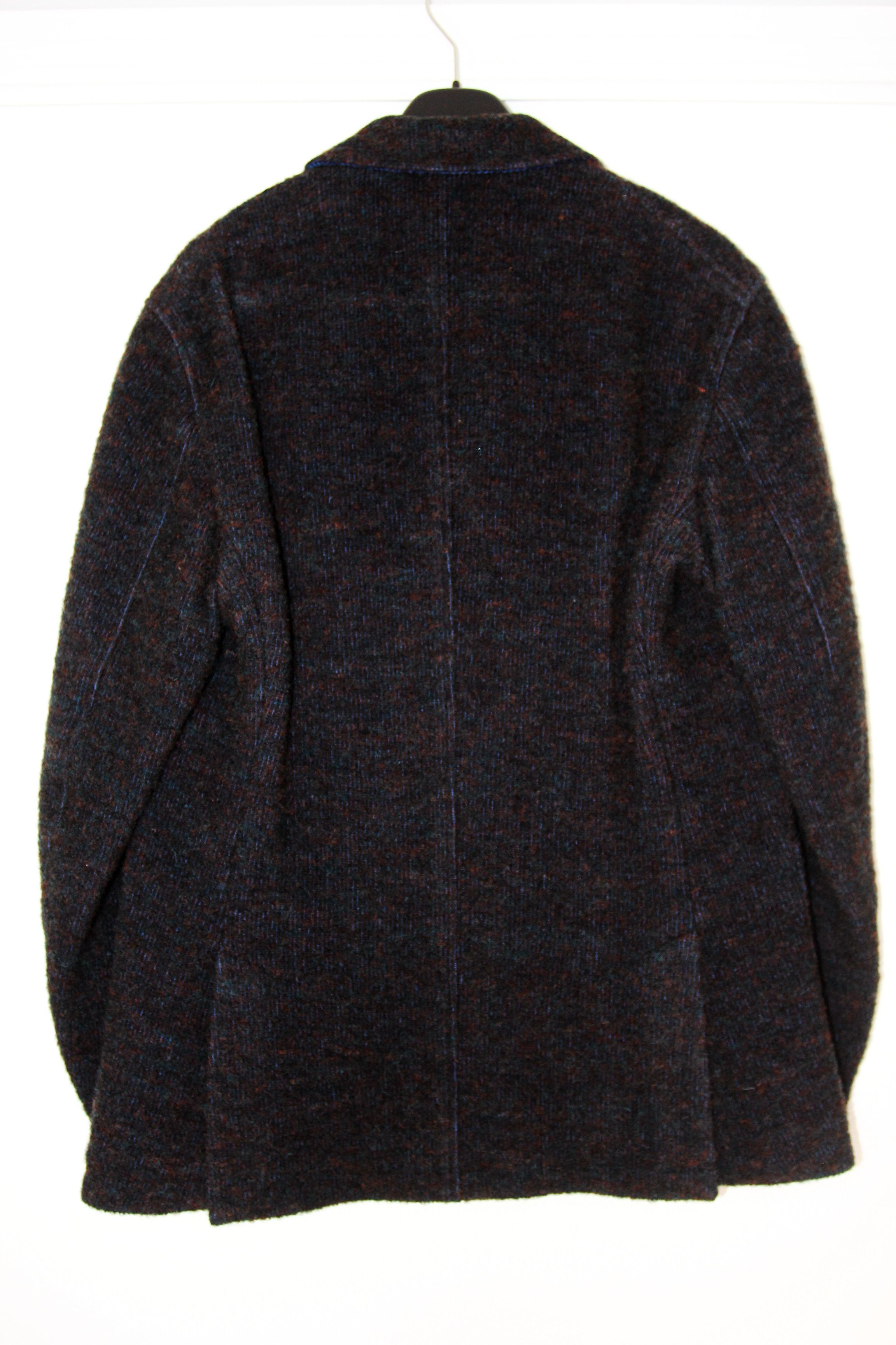 Umit Benan BNWOT AW16 UMIT BENAN HEAVY BROWN MELANGE JERSEY JACKET  