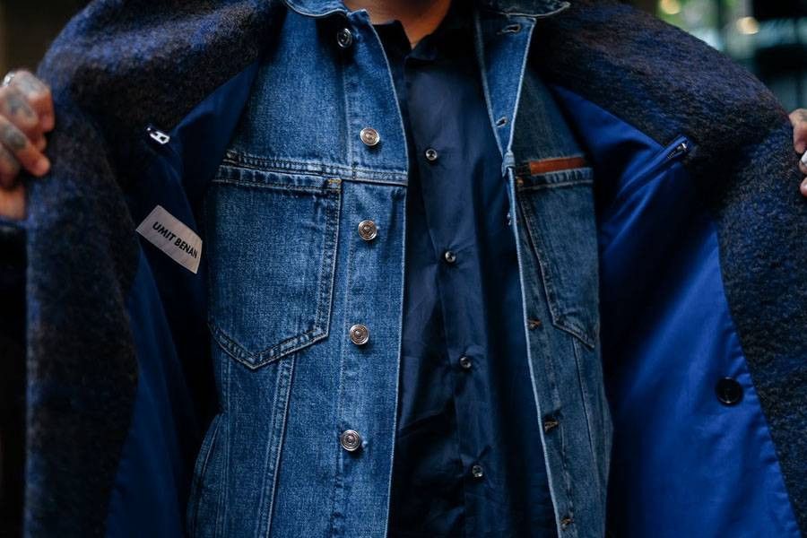 Umit Benan BNWOT AW16 UMIT BENAN HEAVY BROWN MELANGE JERSEY JACKET 50 Size US M / EU 48-50 / 2 - 13 Thumbnail
