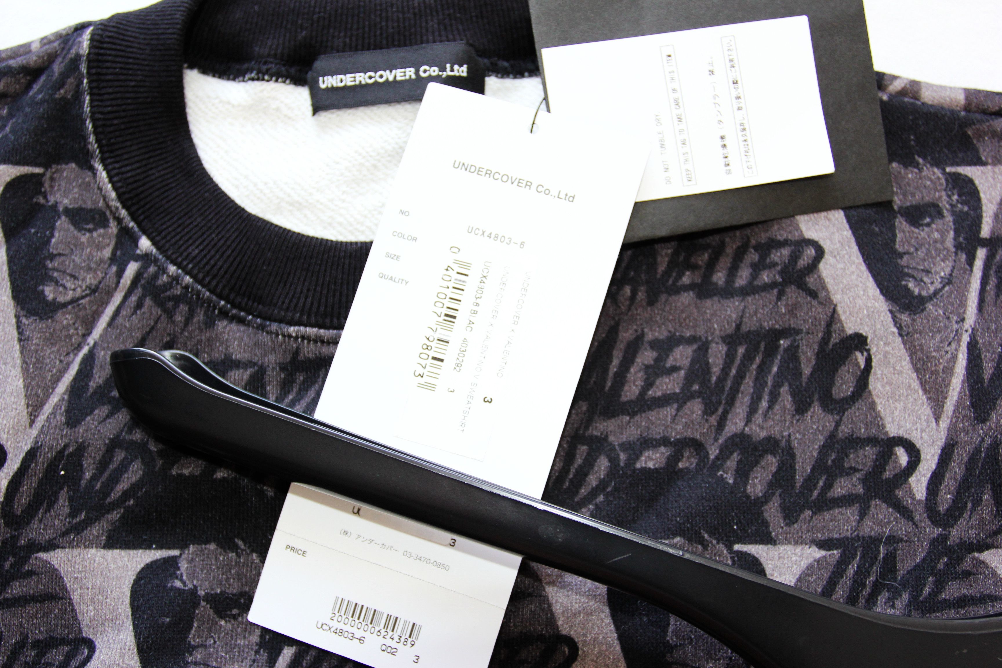 Undercover × Valentino BNWT AW19 UNDERCOVER x VALENTINO BEETHOVEN SWEATSHIRT 3 Size US L / EU 52-54 / 3 - 8 Thumbnail