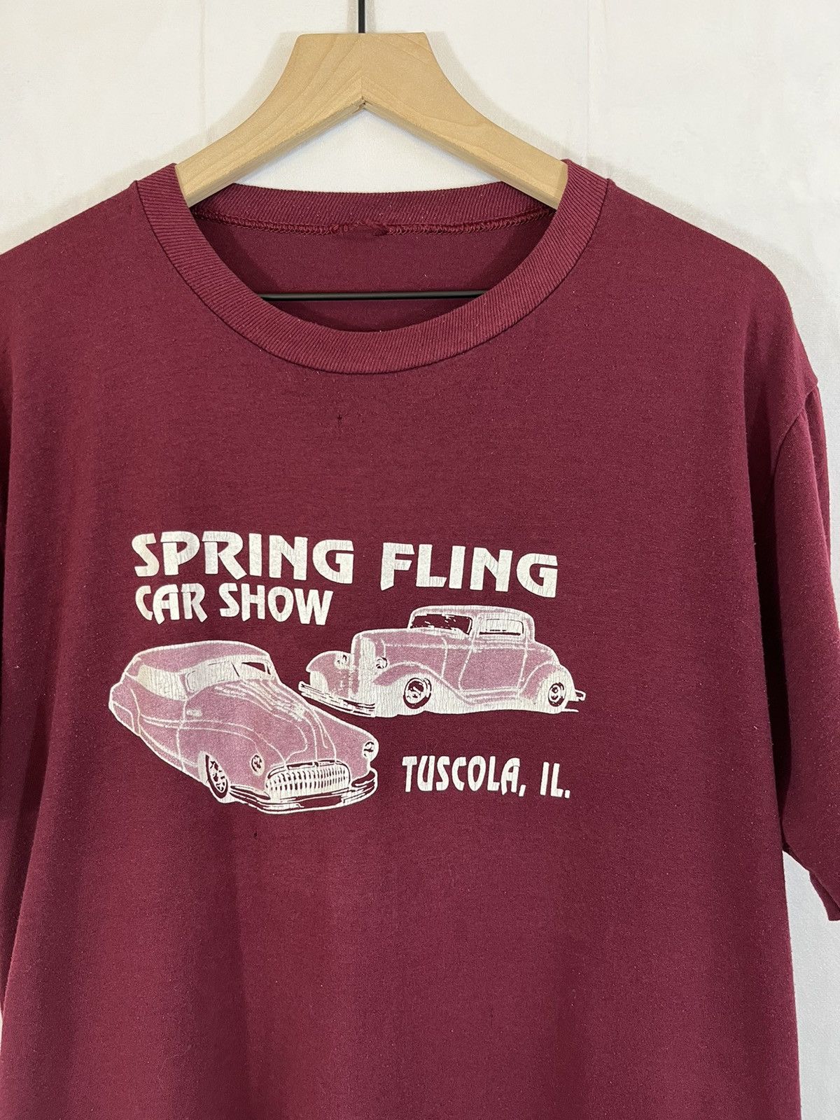 Vintage Single Stitch Car Show Thin Distressed Tee Size US L / EU 52-54 / 3 - 1 Thumbnail
