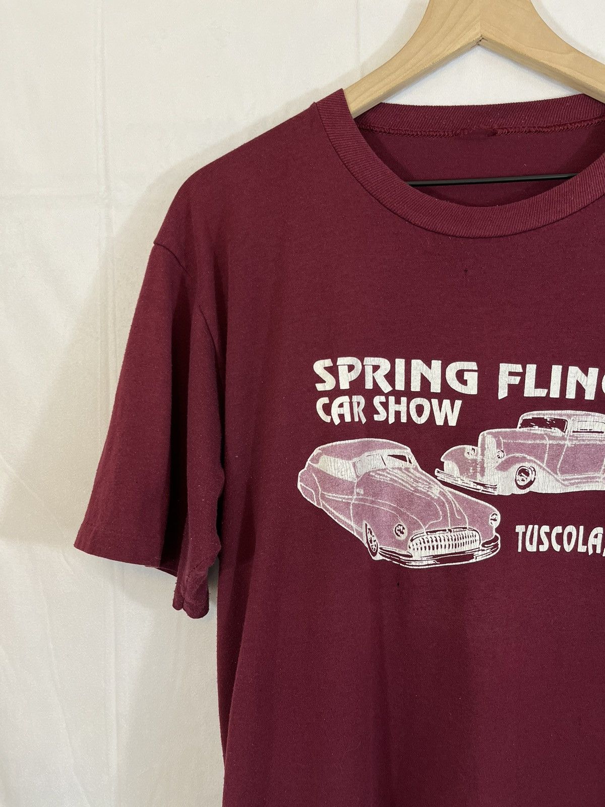 Vintage Single Stitch Car Show Thin Distressed Tee Size US L / EU 52-54 / 3 - 3 Thumbnail