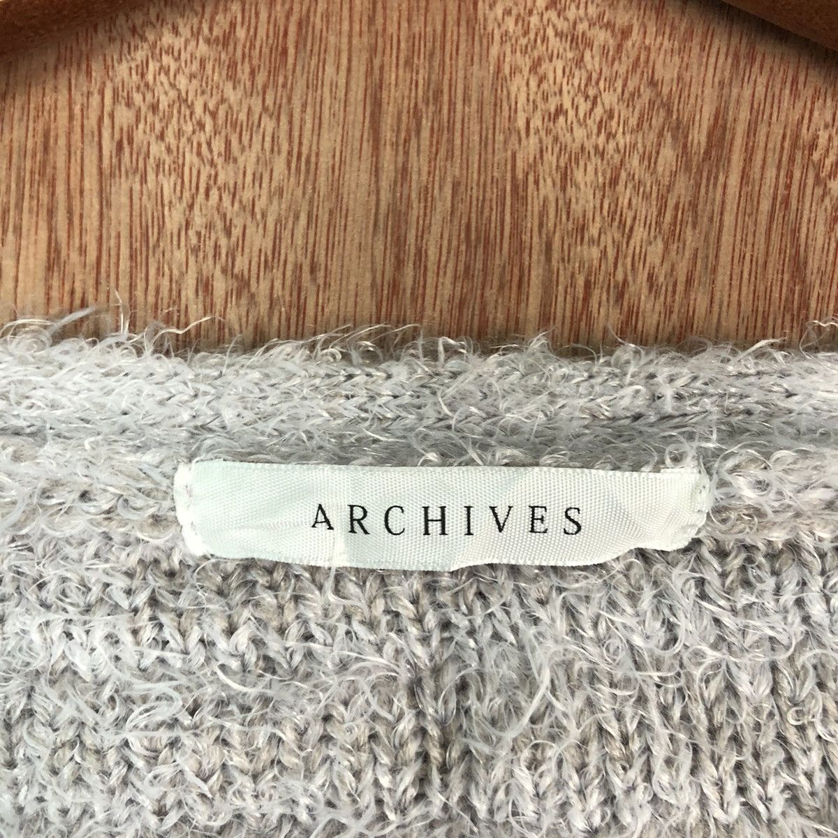 Vintage DL Archives Mohair shaggy softfur cardigan Knitwear #c374 Size M / US 6-8 / IT 42-44 - 8 Thumbnail