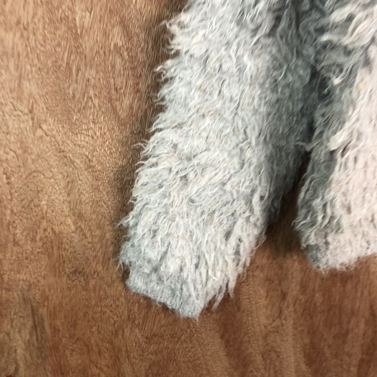 Vintage DL Archives Mohair shaggy softfur cardigan Knitwear #c374 Size M / US 6-8 / IT 42-44 - 6 Thumbnail