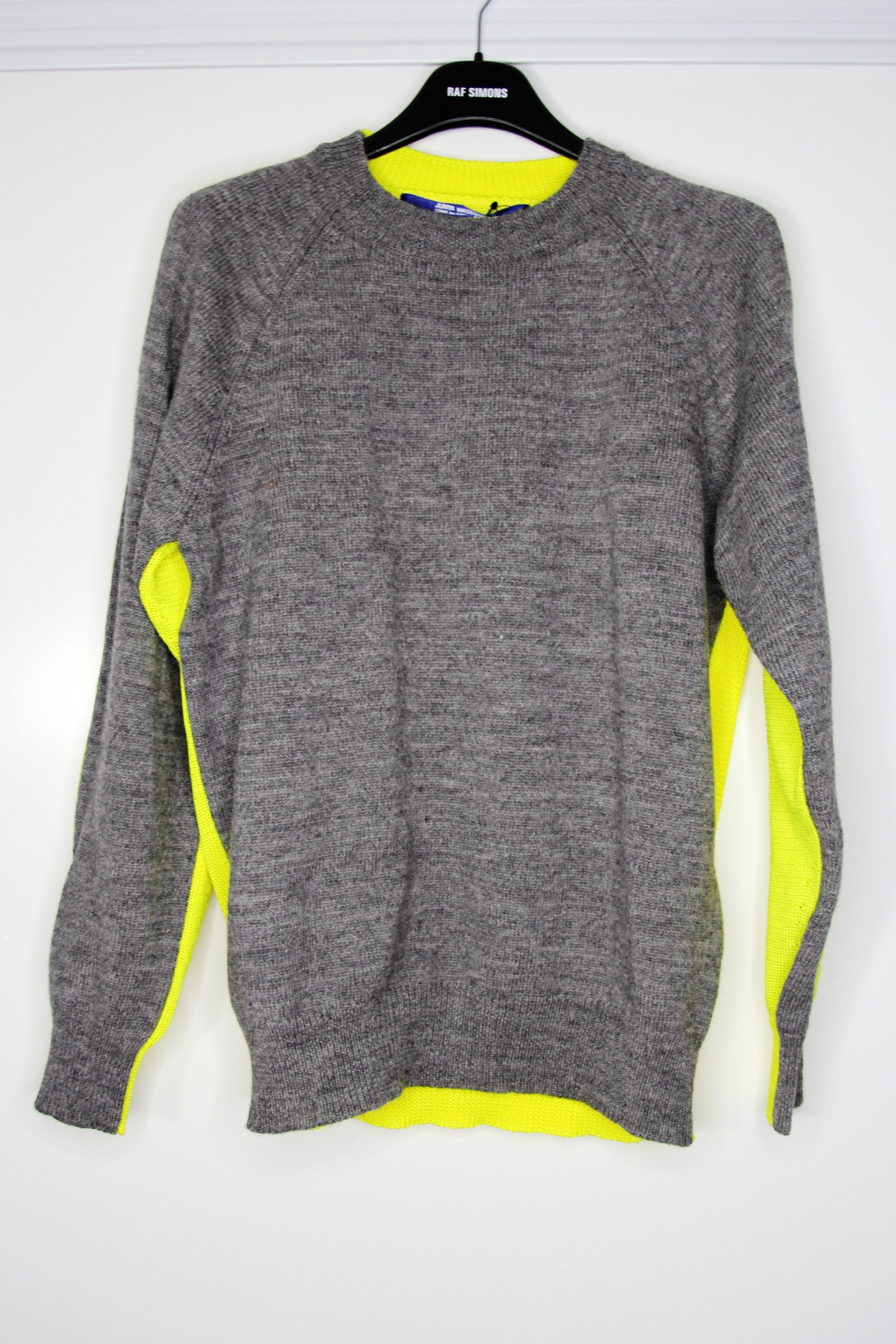 Junya Watanabe BNWT AW18 JUNYA WATANABE TWO TONE FLORESCENT SWEATER S Size US S / EU 44-46 / 1 - 2 Thumbnail