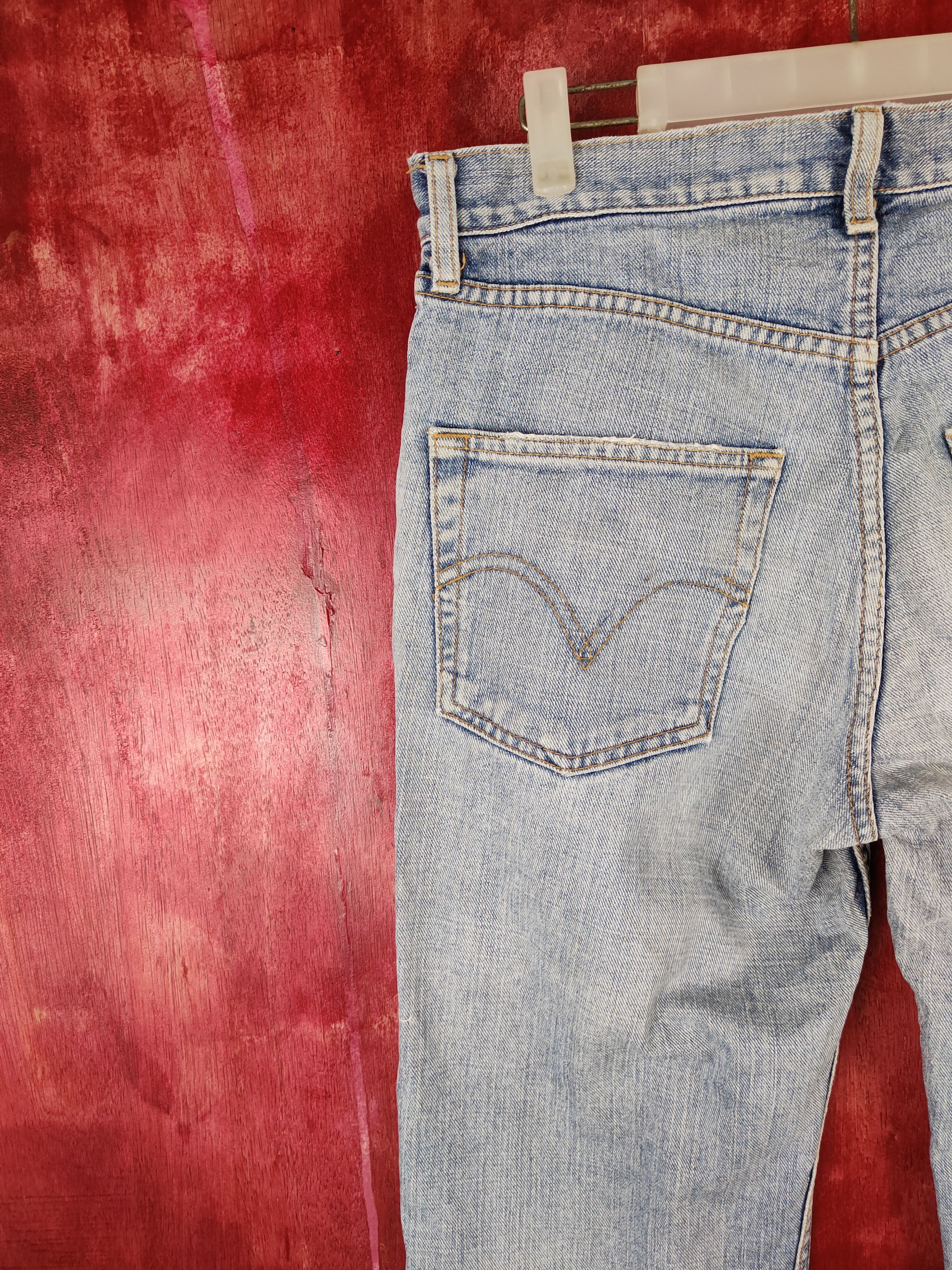 Levi's Dl Levi's Blue Faded Ripped Distressed Denim Pants#S537 Size US 32 / EU 48 - 8 Thumbnail