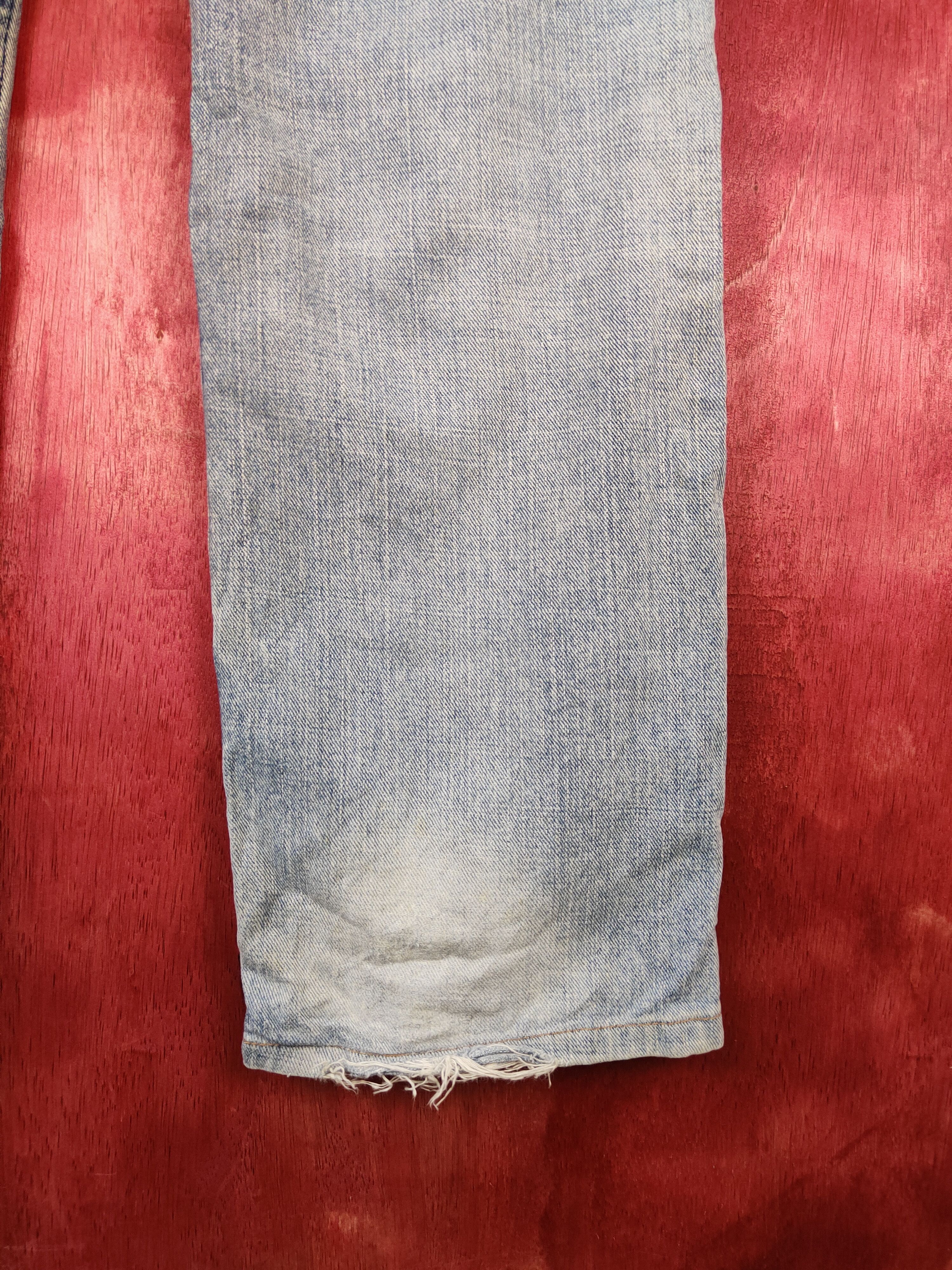 Levi's Dl Levi's Blue Faded Ripped Distressed Denim Pants#S537 Size US 32 / EU 48 - 11 Thumbnail