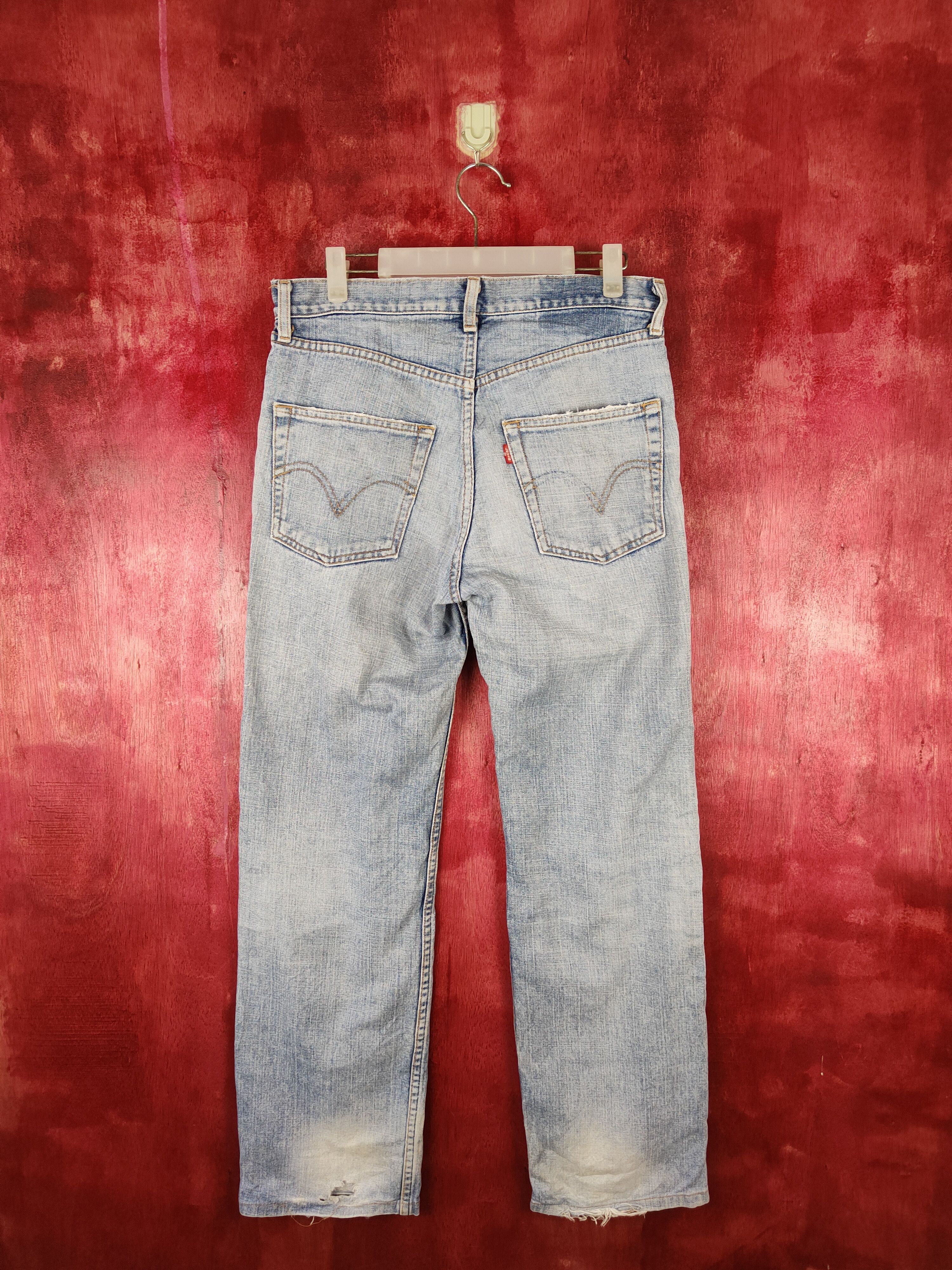 Levi's Dl Levi's Blue Faded Ripped Distressed Denim Pants#S537 Size US 32 / EU 48 - 7 Thumbnail