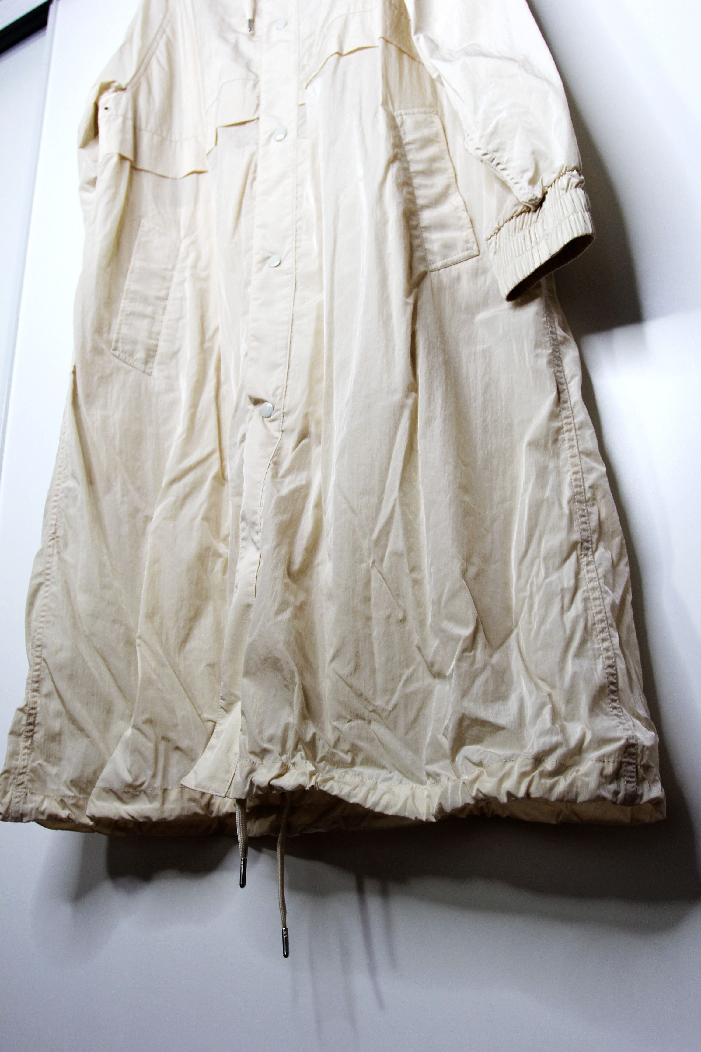 AMI BNWT SS19 AMI OFF WHITE LONG HOODED WINDBREAKER S Size US S / EU 44-46 / 1 - 3 Thumbnail