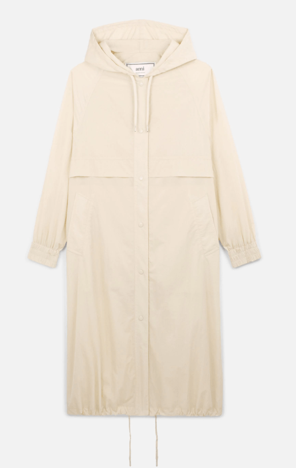AMI BNWT SS19 AMI OFF WHITE LONG HOODED WINDBREAKER S Size US S / EU 44-46 / 1 - 10 Thumbnail