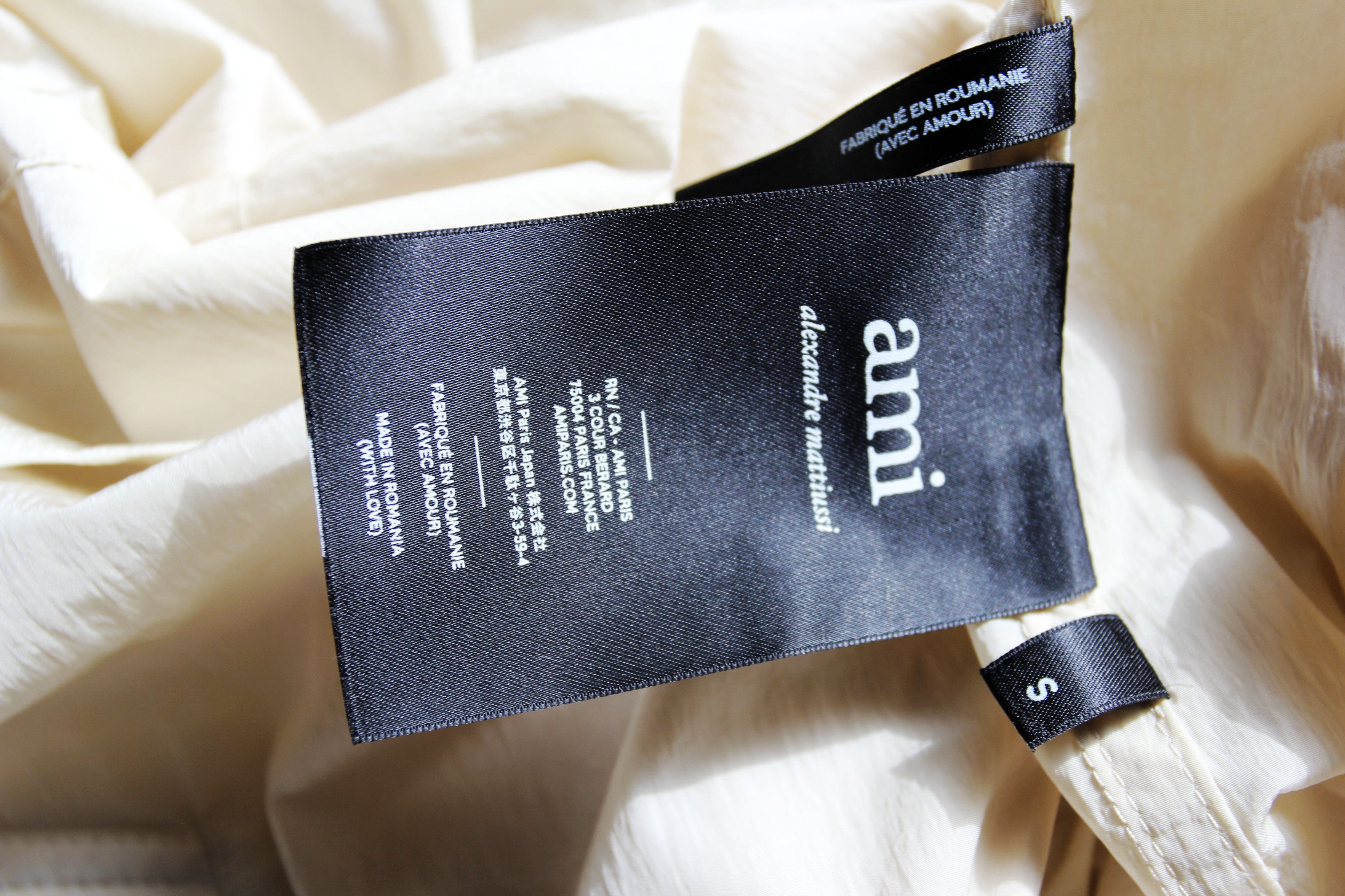 AMI BNWT SS19 AMI OFF WHITE LONG HOODED WINDBREAKER S Size US S / EU 44-46 / 1 - 9 Thumbnail