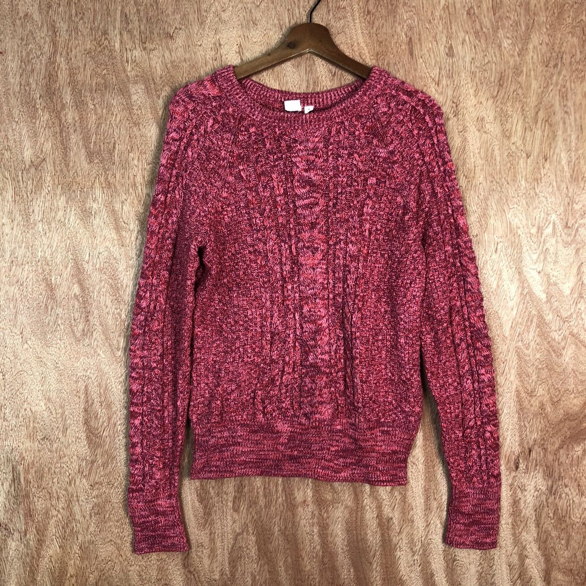 Gap Gap Vintage Pink Shag Shaggy Knitwear #6116 Size US M / EU 48-50 / 2 - 1 Thumbnail