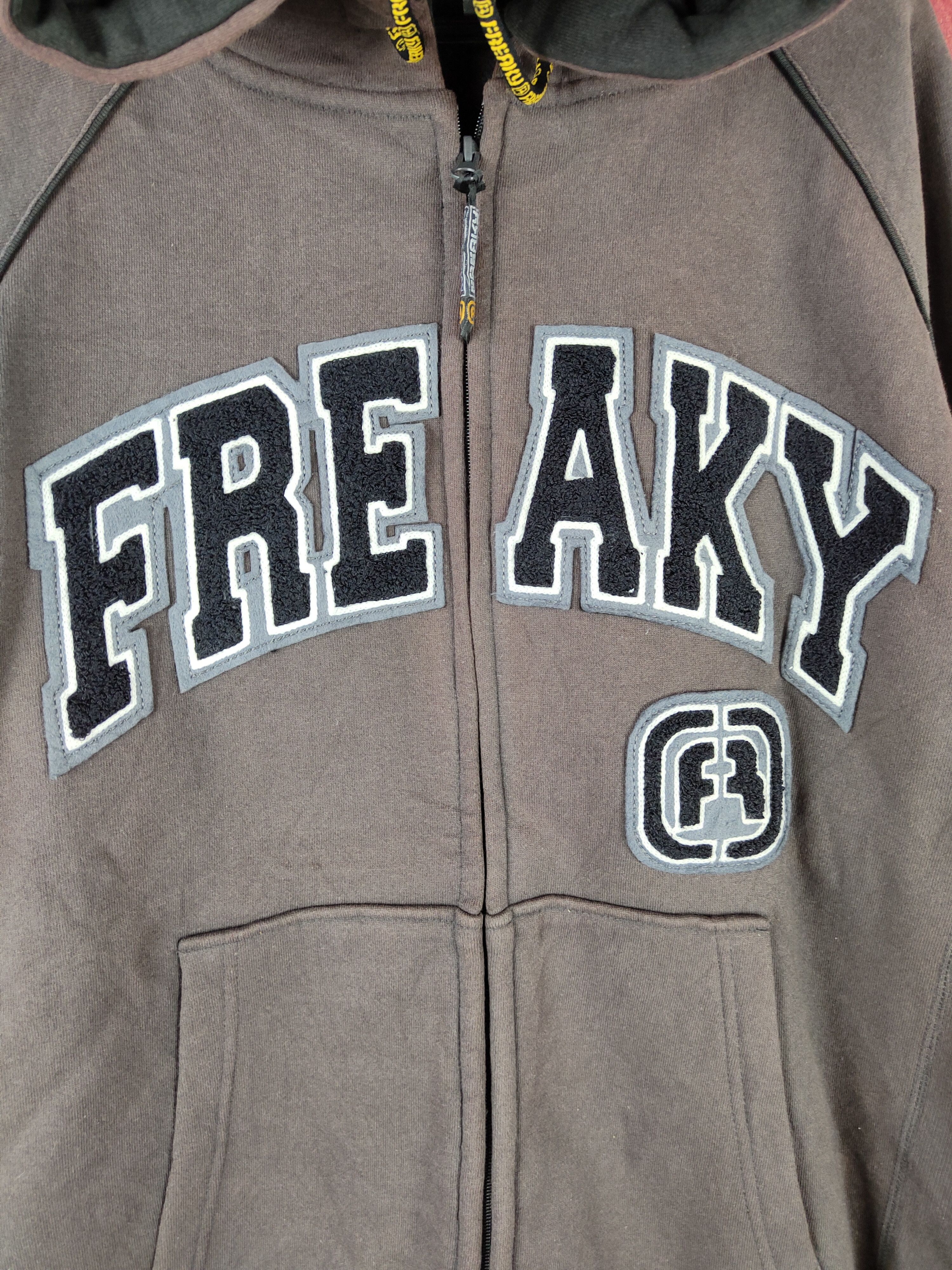 Chance The Rapper DL Freaky Dark Brown Hoodie Sweater #5425 Size US L / EU 52-54 / 3 - 3 Thumbnail