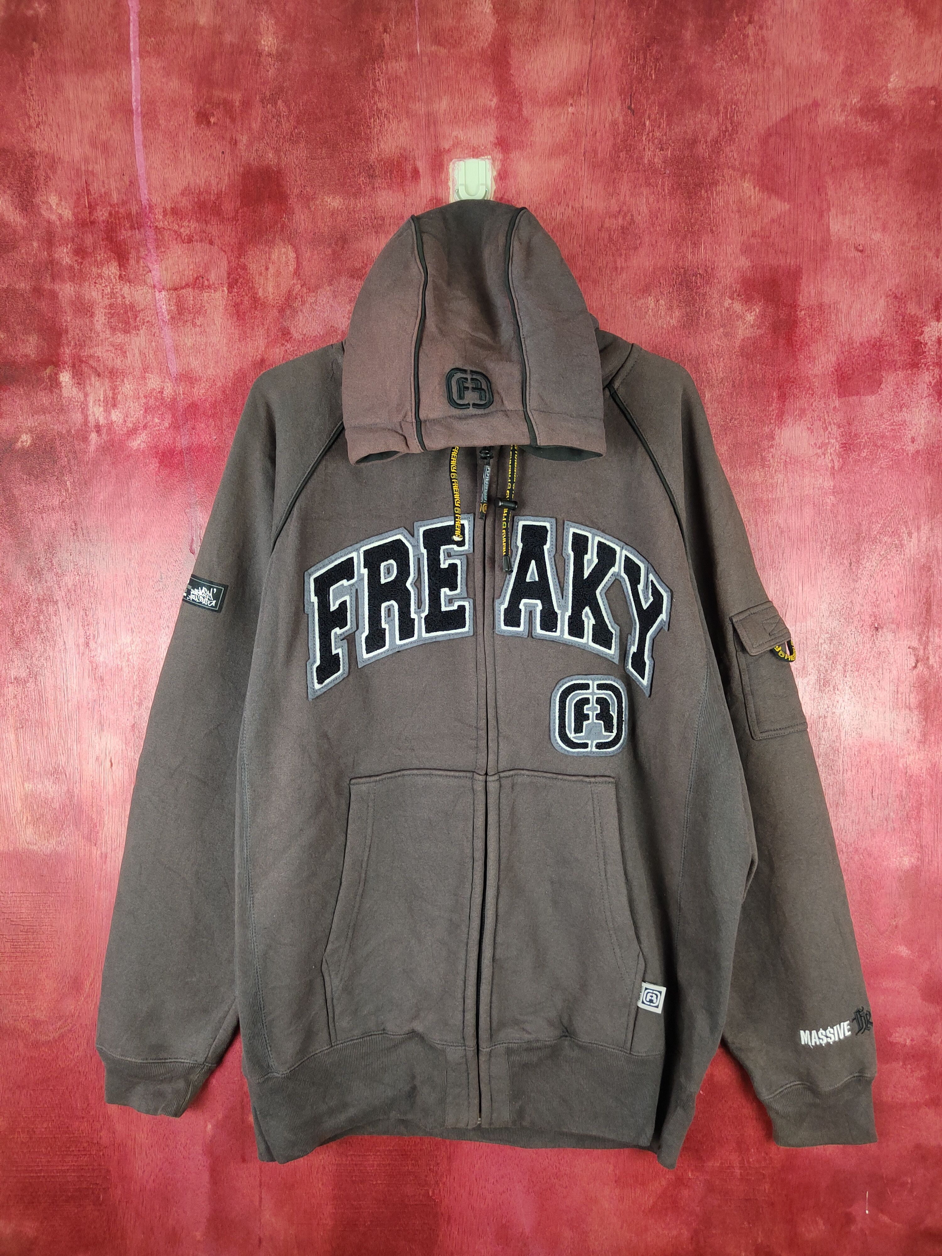 Chance The Rapper DL Freaky Dark Brown Hoodie Sweater #5425 Size US L / EU 52-54 / 3 - 1 Thumbnail