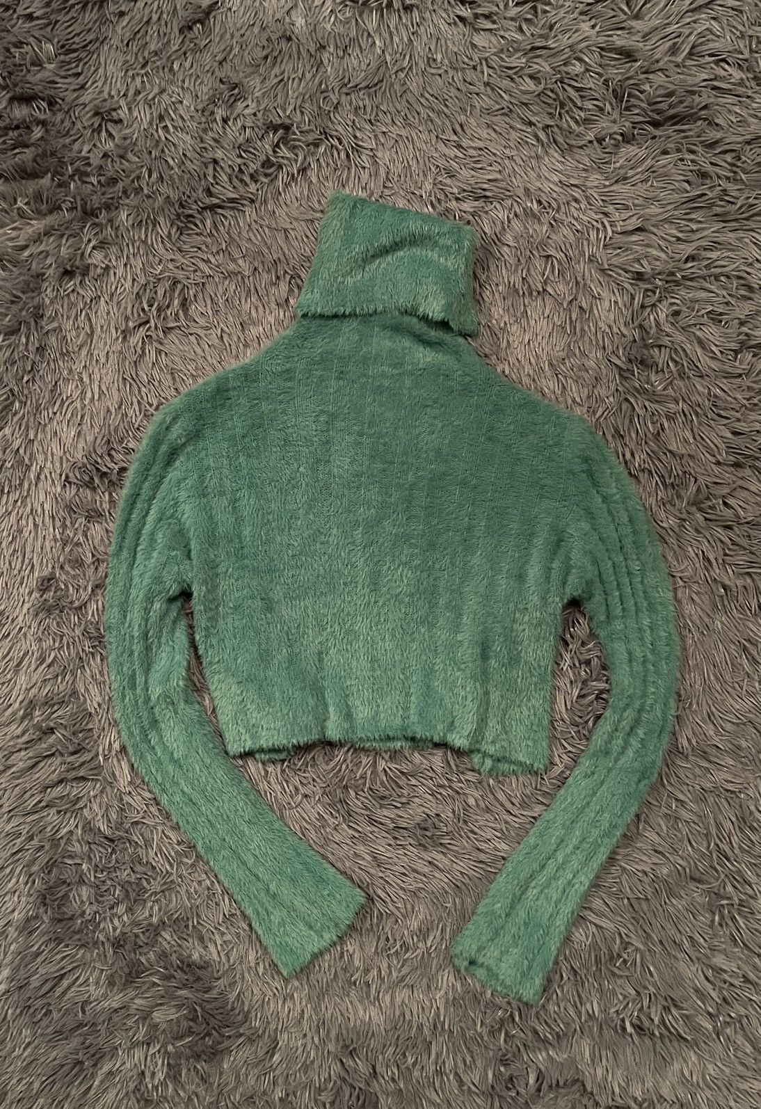 Japanese Brand × Vintage Fuzzy Mohair Y2K vintage Japanese style sweater Size S / US 4 / IT 40 - 1 Thumbnail