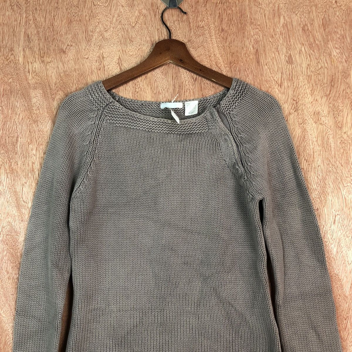 Homespun Knitwear Japan Brand Brown Shag Shaggy Knitwear #6072 Size M / US 6-8 / IT 42-44 - 2 Thumbnail