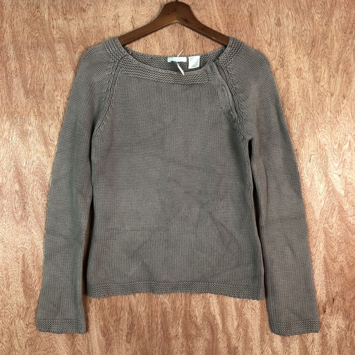 Homespun Knitwear Japan Brand Brown Shag Shaggy Knitwear #6072 Size M / US 6-8 / IT 42-44 - 3 Thumbnail