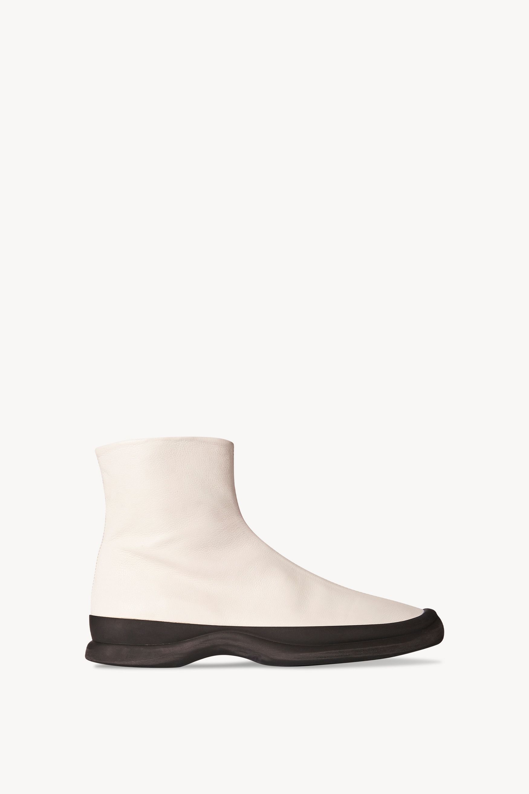 image of Aw21 The Row Town Bootie 41 in Milk, Women's (Size 11)