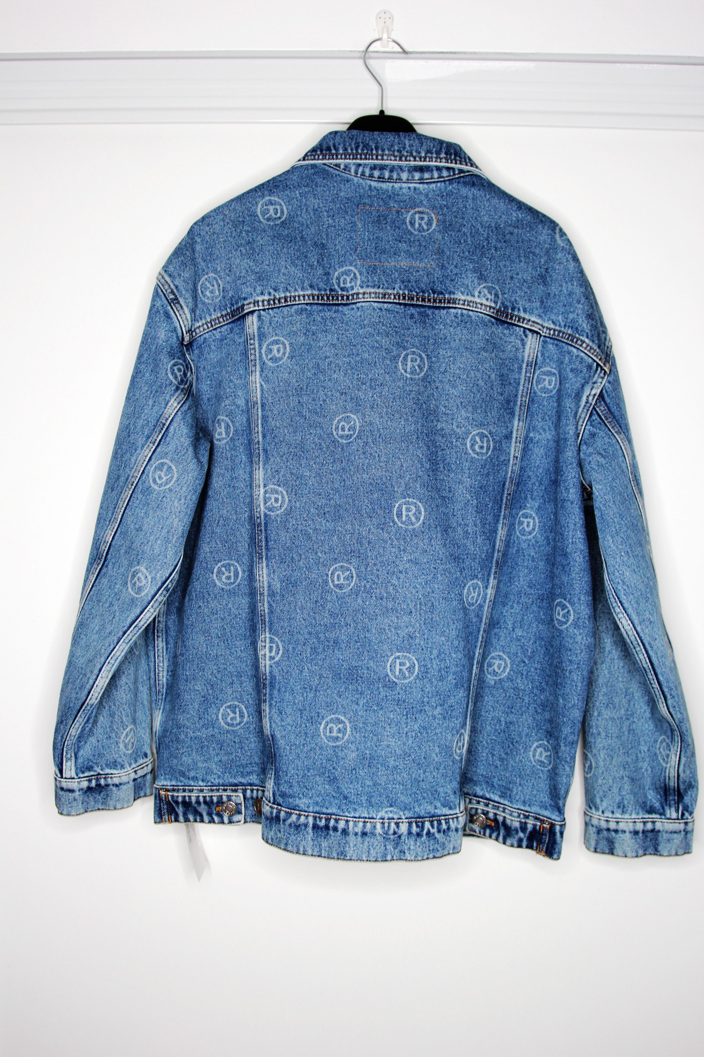 Martine Rose BNWT AW21 MARTINE ROSE LOGO DENIM JACKET M Size US M / EU 48-50 / 2 - 3 Thumbnail