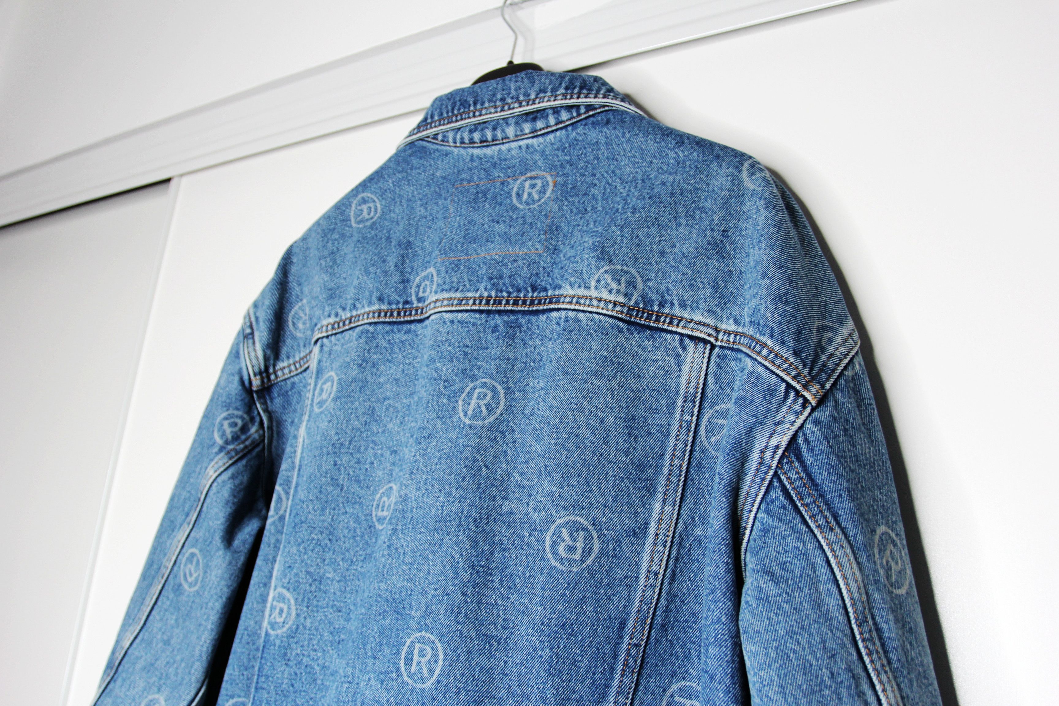 Martine Rose BNWT AW21 MARTINE ROSE LOGO DENIM JACKET M Size US M / EU 48-50 / 2 - 7 Thumbnail