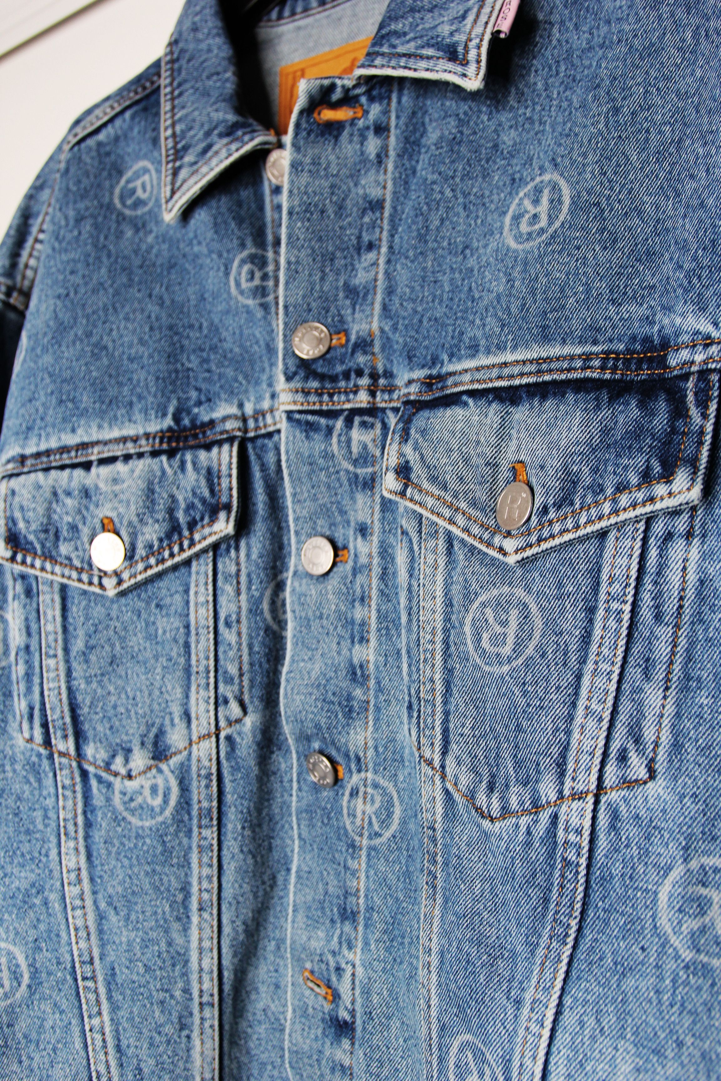 Martine Rose BNWT AW21 MARTINE ROSE LOGO DENIM JACKET M Size US M / EU 48-50 / 2 - 5 Thumbnail