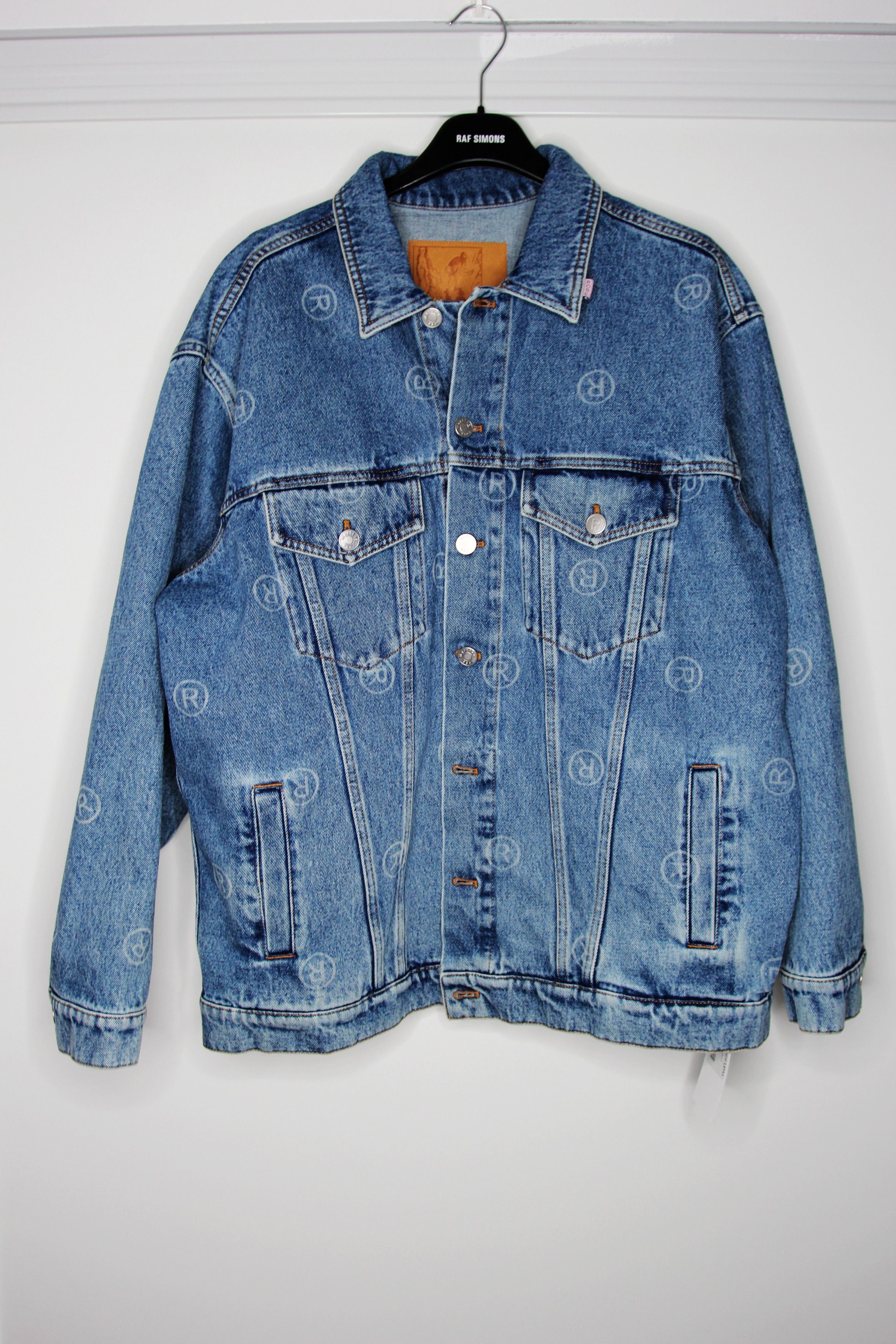 Martine Rose BNWT AW21 MARTINE ROSE LOGO DENIM JACKET M Size US M / EU 48-50 / 2 - 2 Thumbnail