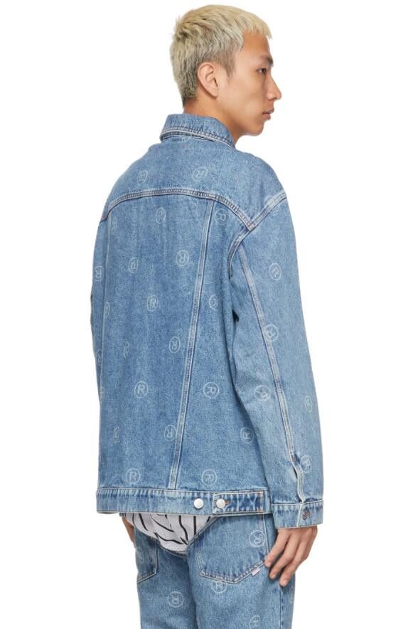 Martine Rose BNWT AW21 MARTINE ROSE LOGO DENIM JACKET M Size US M / EU 48-50 / 2 - 15 Thumbnail