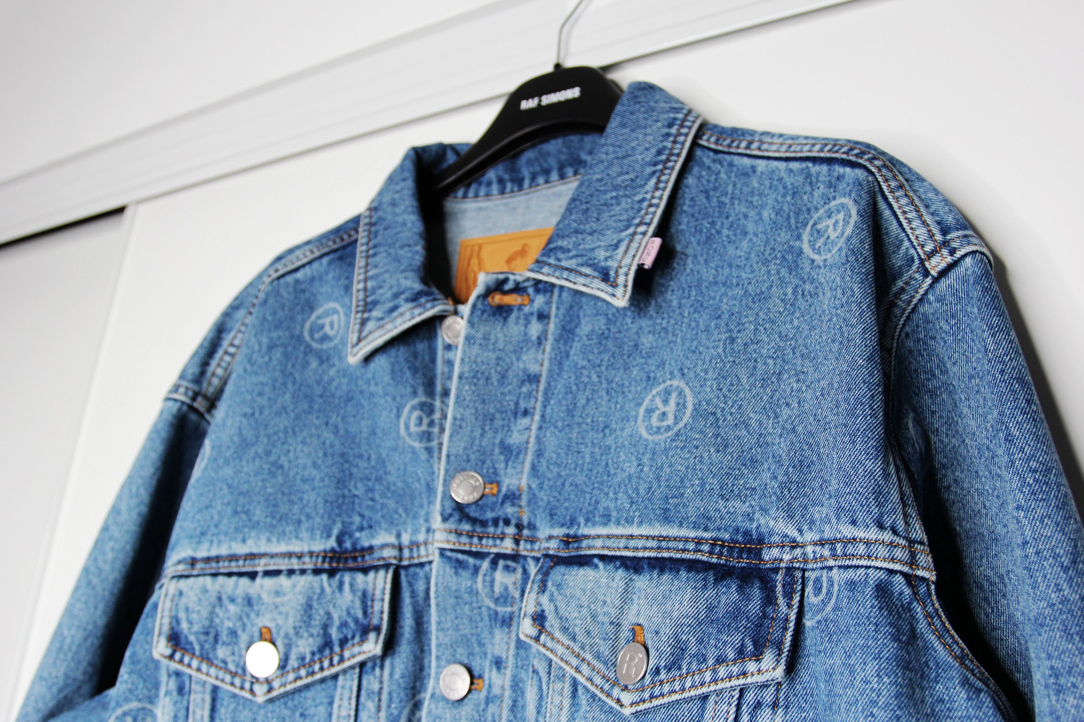 Martine Rose BNWT AW21 MARTINE ROSE LOGO DENIM JACKET M Size US M / EU 48-50 / 2 - 4 Thumbnail