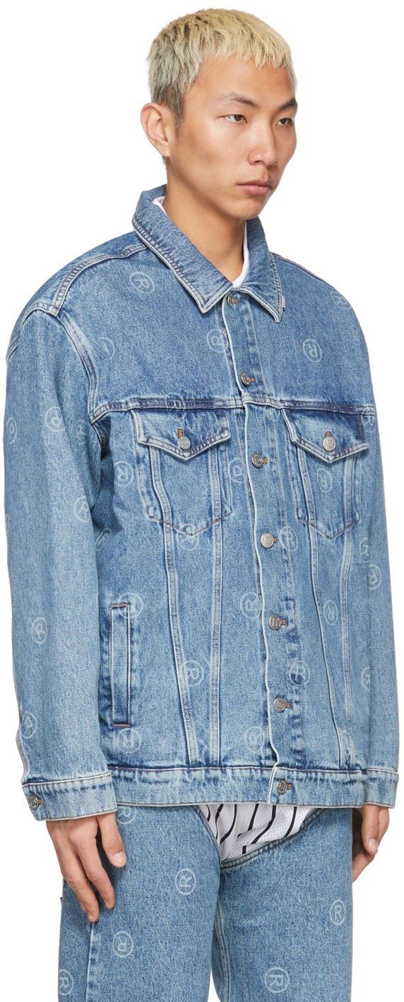 Martine Rose BNWT AW21 MARTINE ROSE LOGO DENIM JACKET M Size US M / EU 48-50 / 2 - 13 Thumbnail