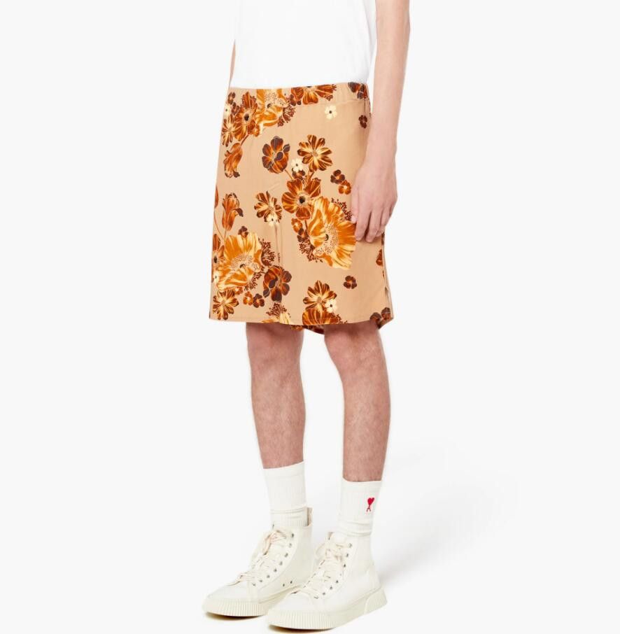 AMI BNWT SS21 AMI FLOWER PRINTED BERMUDA SHORTS M Size US 32 / EU 48 - 13 Thumbnail
