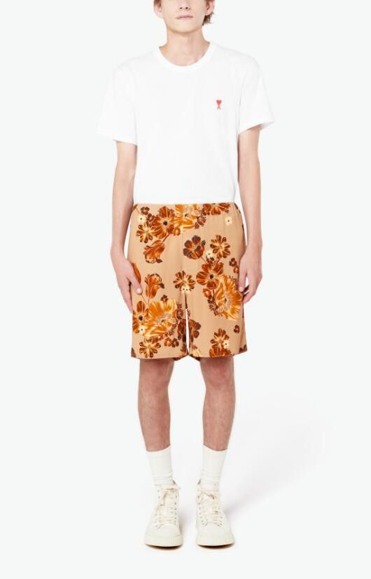 AMI BNWT SS21 AMI FLOWER PRINTED BERMUDA SHORTS M Size US 32 / EU 48 - 1 Thumbnail