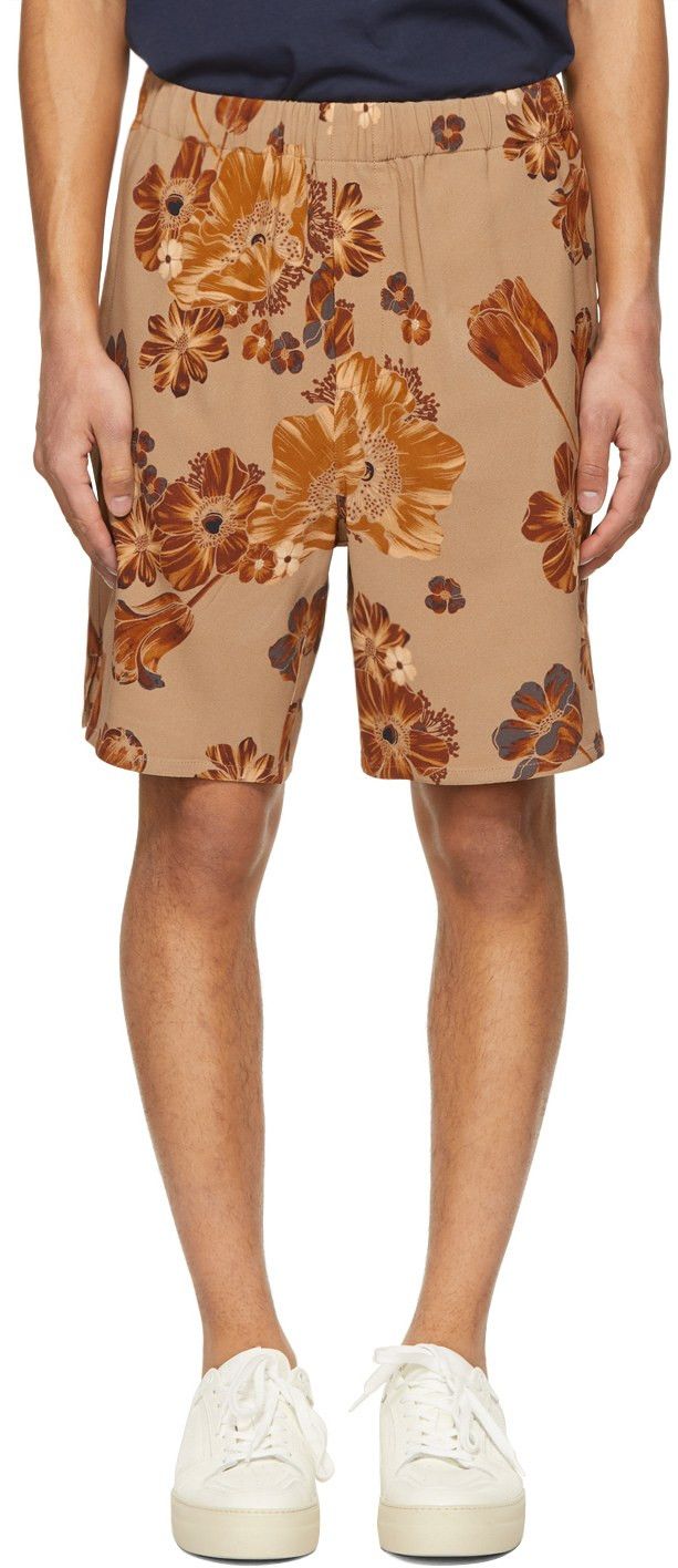 AMI BNWT SS21 AMI FLOWER PRINTED BERMUDA SHORTS M Size US 32 / EU 48 - 14 Thumbnail