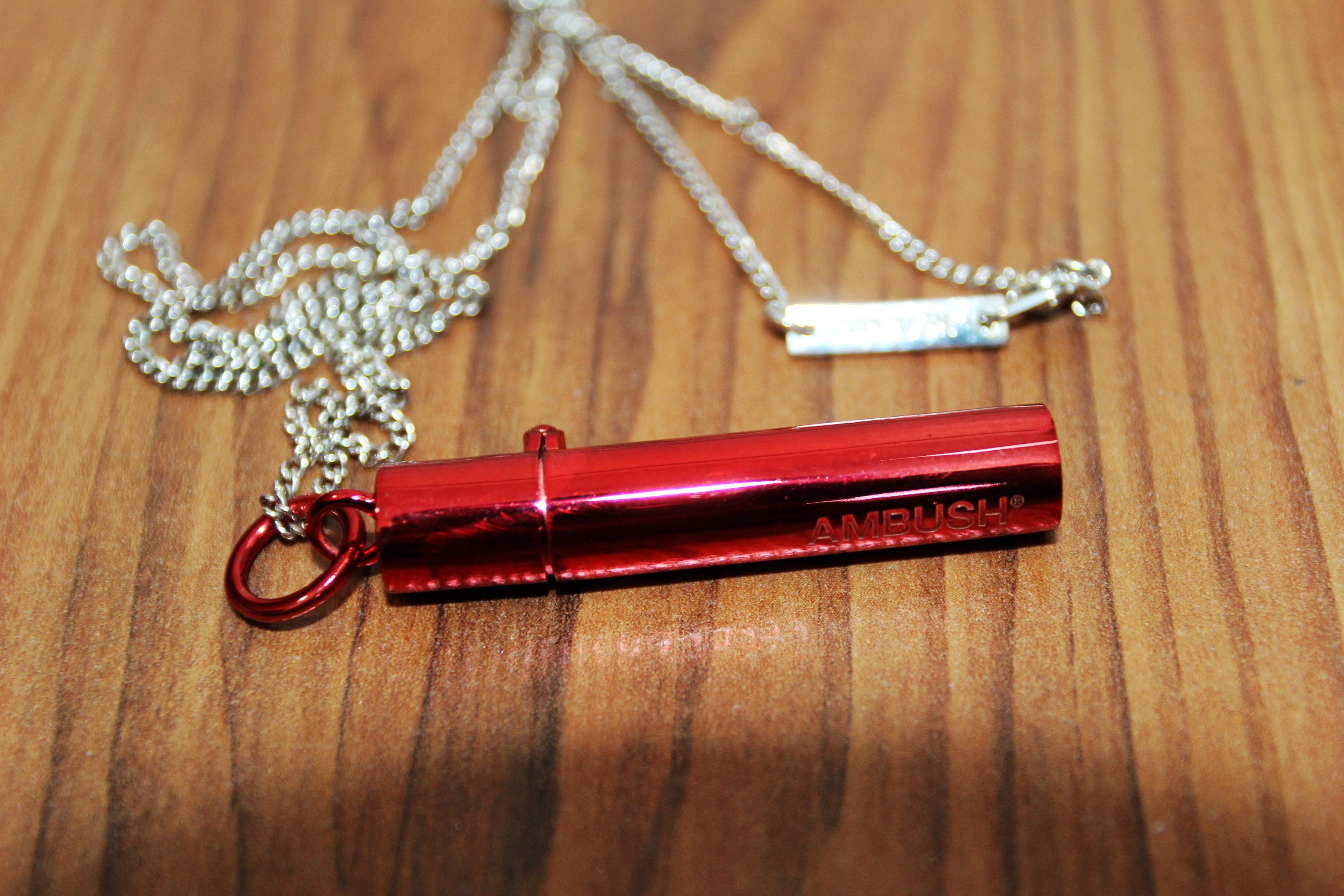 Ambush Design BNWT SS20 AMBUSH SSS PILL CASE NECKLACE Size ONE SIZE - 2 Thumbnail