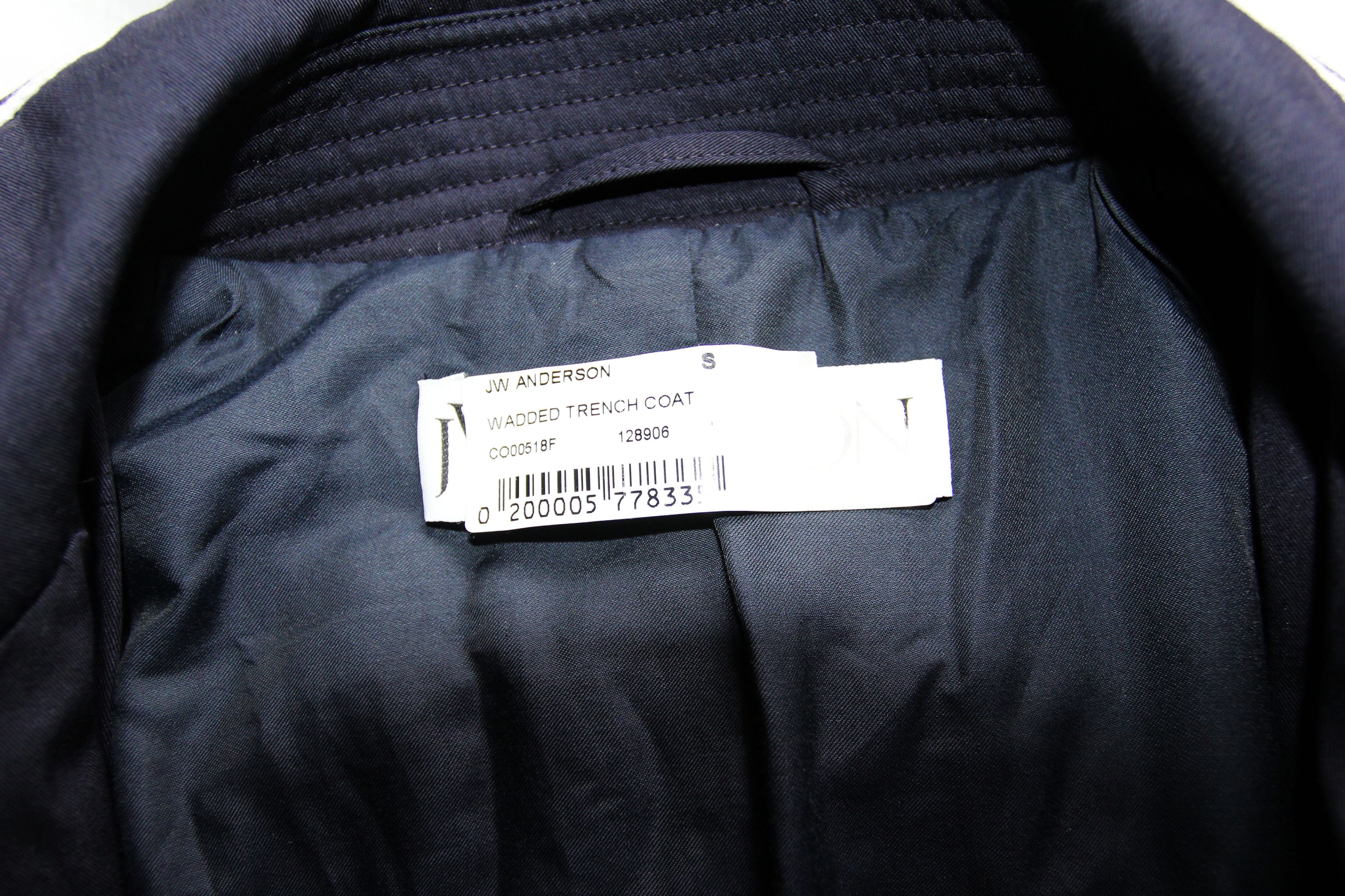 JW Anderson BNWT AW18 J.W. ANDERSON WADDED TRENCH COAT 46 Size US S / EU 44-46 / 1 - 8 Thumbnail