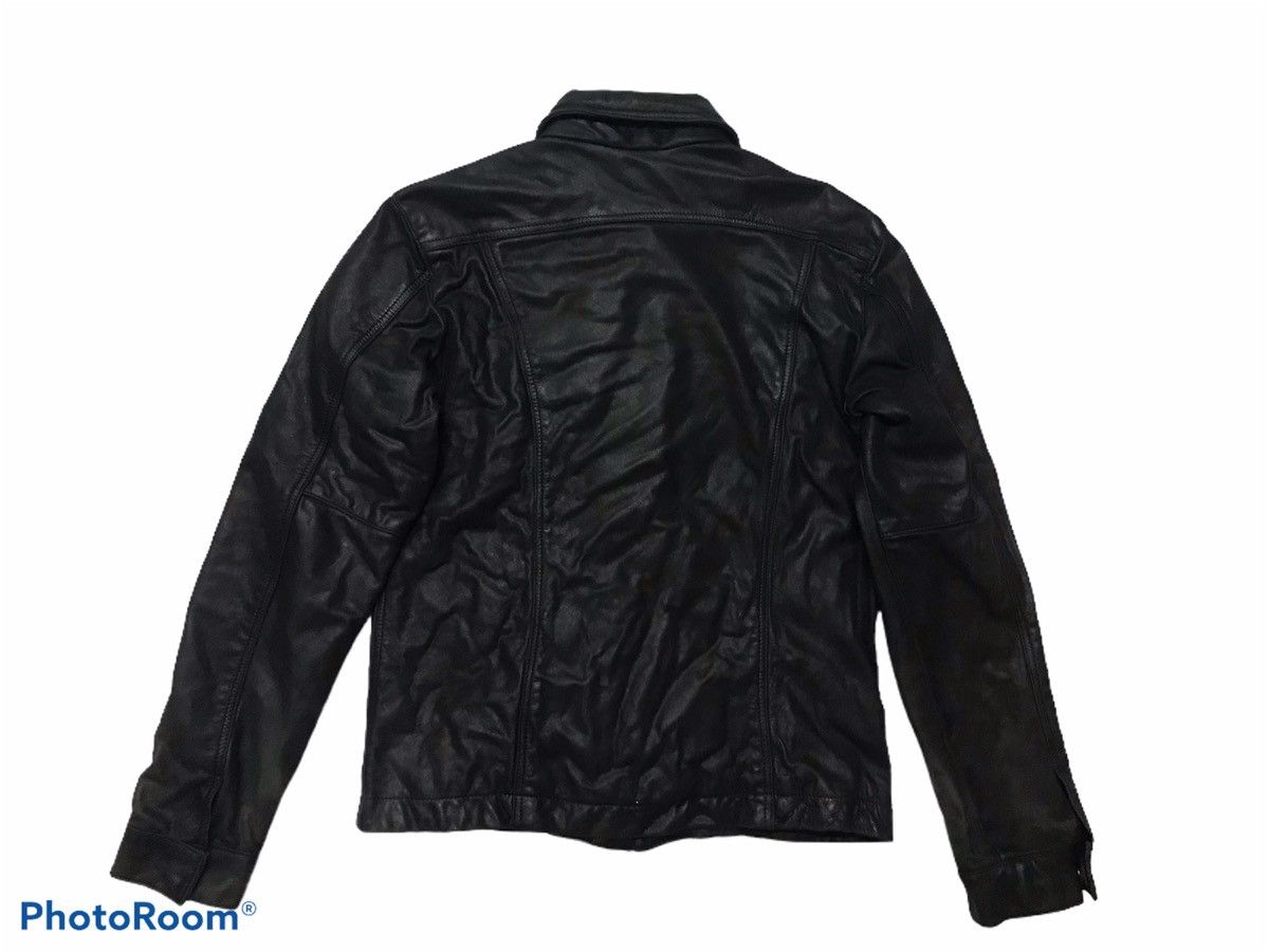 Vintage Scroll leather jacket by riri zip Size US M / EU 48-50 / 2 - 3 Thumbnail