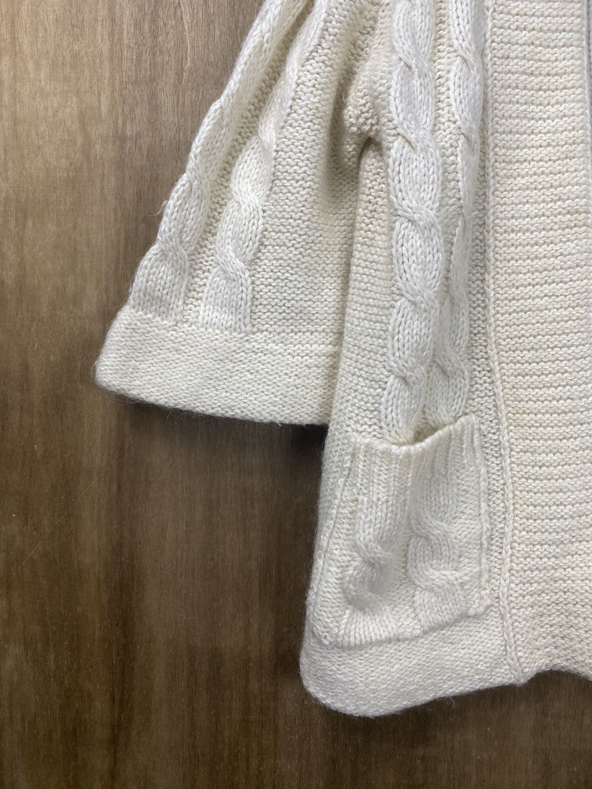 Vintage Kosugi aran isle knitwear cardigan Japanese vintage #Z110 Size M / US 6-8 / IT 42-44 - 4 Thumbnail