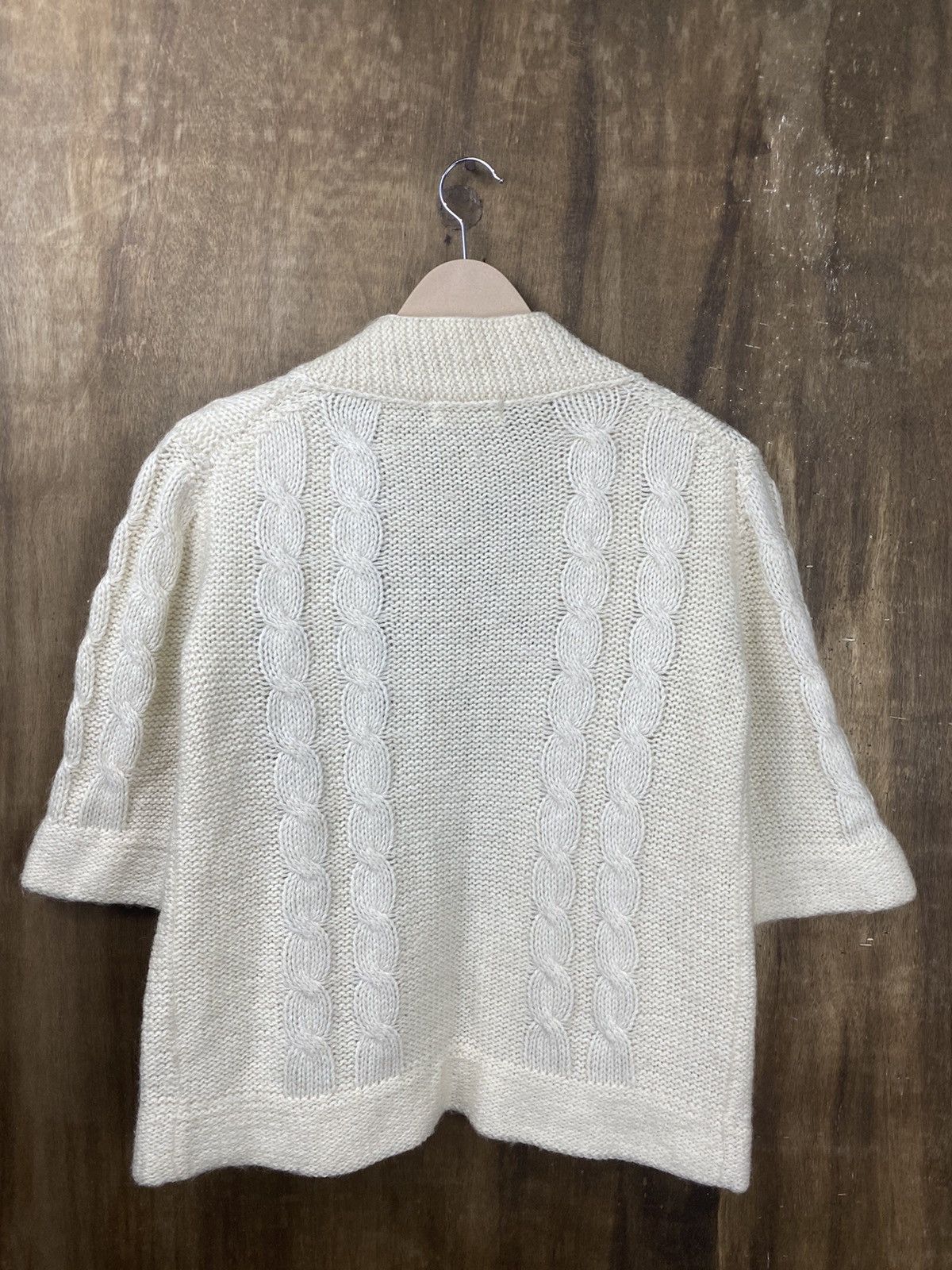 Vintage Kosugi aran isle knitwear cardigan Japanese vintage #Z110 Size M / US 6-8 / IT 42-44 - 9 Thumbnail