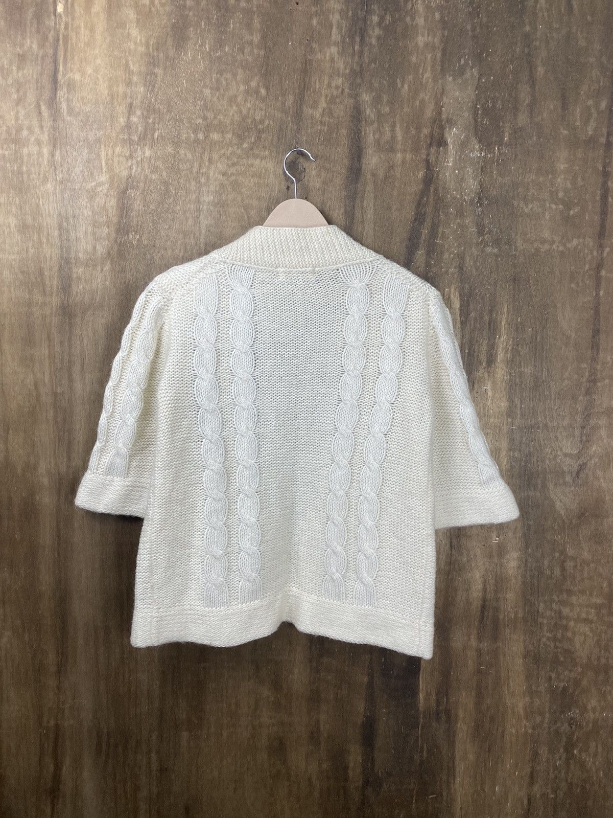 Vintage Kosugi aran isle knitwear cardigan Japanese vintage #Z110 Size M / US 6-8 / IT 42-44 - 8 Thumbnail
