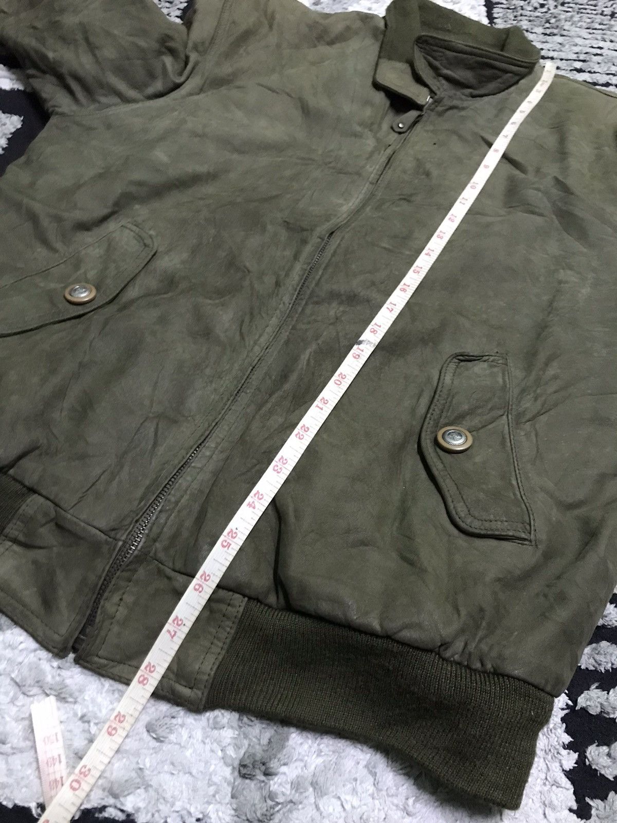 Vintage Vintage Target hunting leather jacket Size US L / EU 52-54 / 3 - 8 Thumbnail