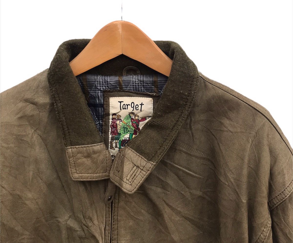 Vintage Vintage Target hunting leather jacket Size US L / EU 52-54 / 3 - 2 Thumbnail