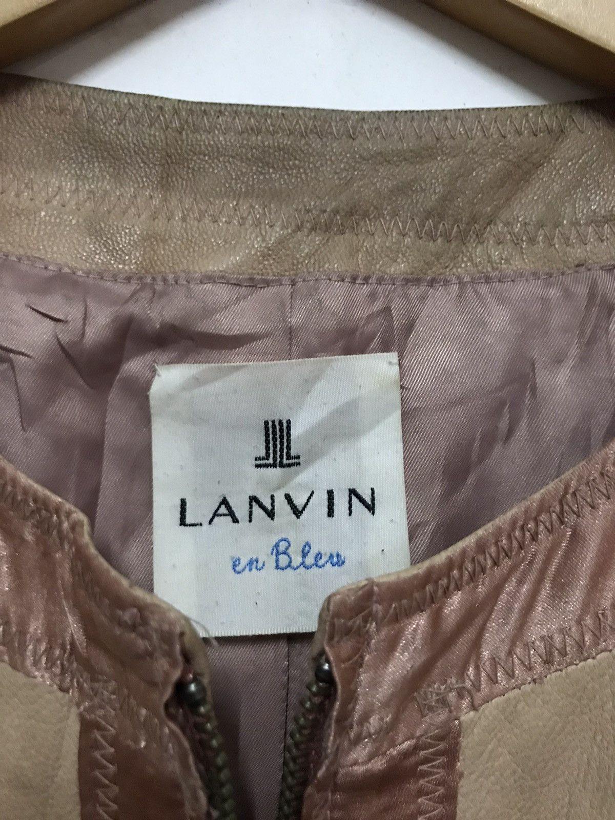 Lanvin Lanvin cropped top leather jacket Size US S / EU 44-46 / 1 - 2 Thumbnail