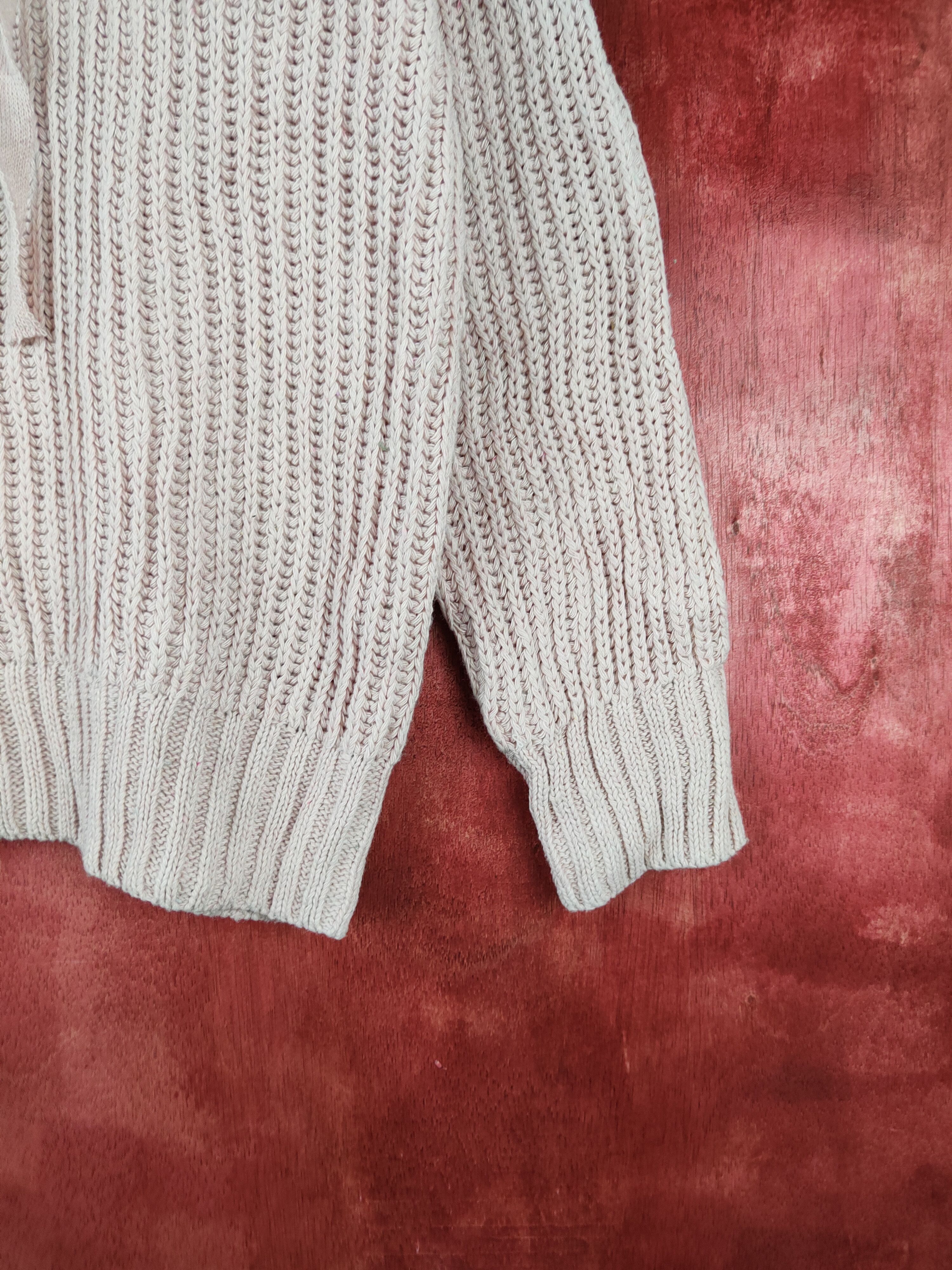 Homespun Knitwear DL Japanese Brand Soft Pink Knitwear Sweater hoodie #5783 Size L / US 10 / IT 46 - 6 Thumbnail