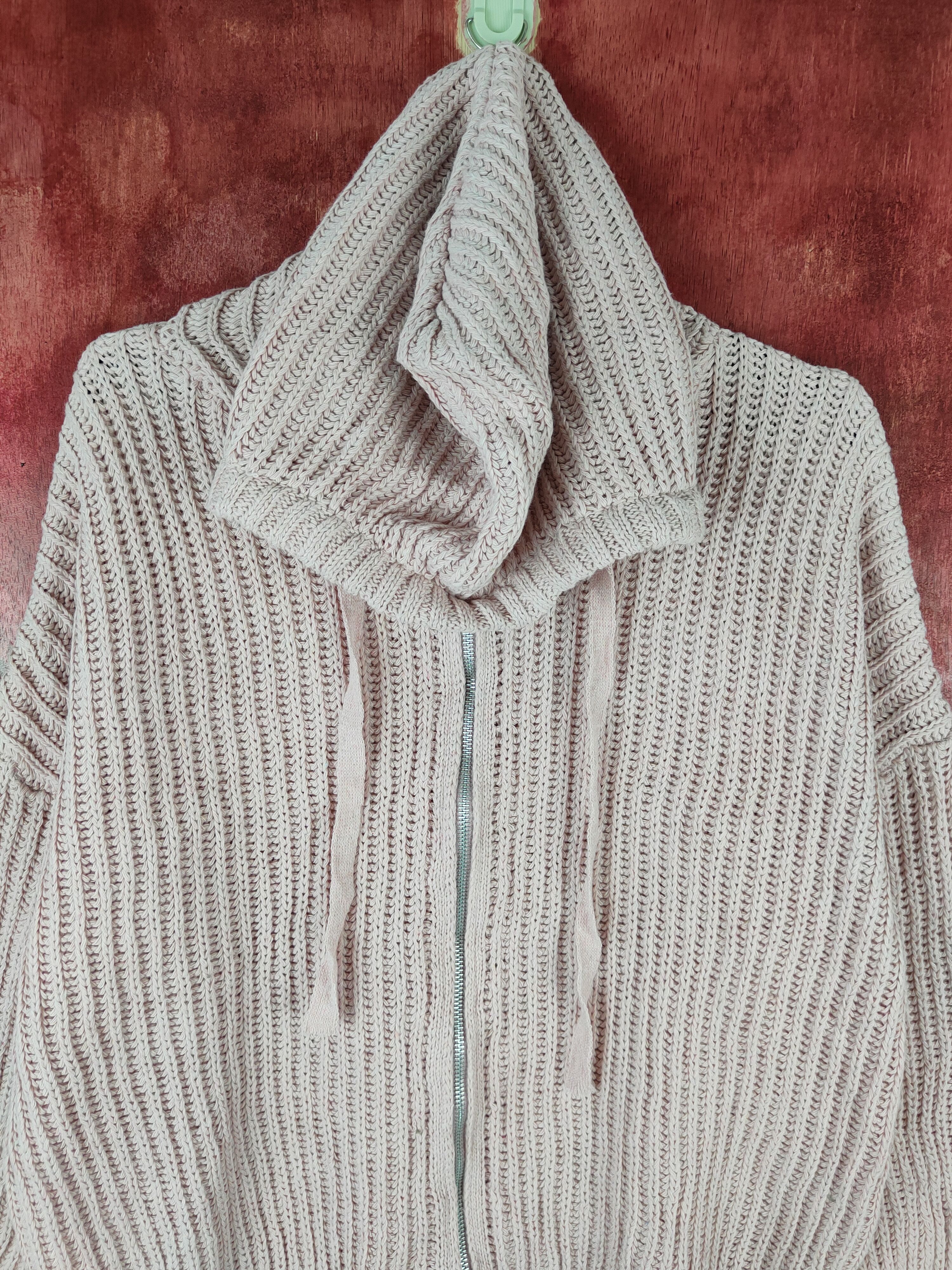Homespun Knitwear DL Japanese Brand Soft Pink Knitwear Sweater hoodie #5783 Size L / US 10 / IT 46 - 2 Thumbnail